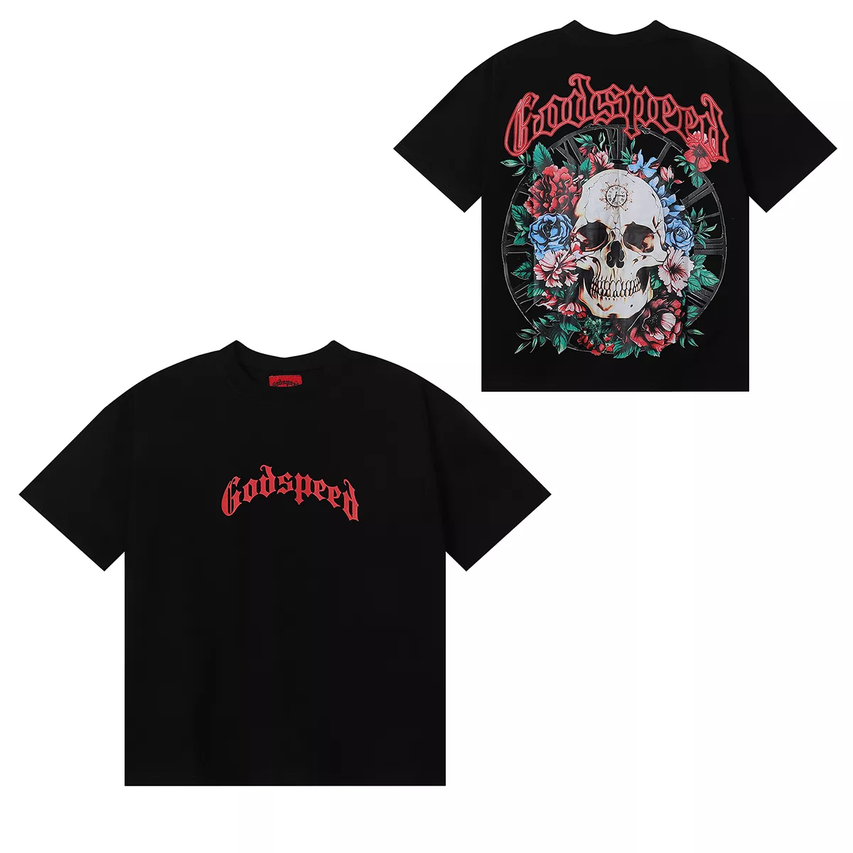 TopPick 5349 Godspeed T-Shirts Short Sleeved For Unisex
