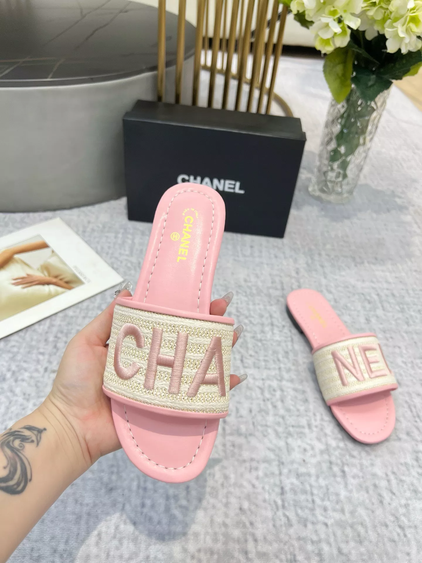 TopPick 5386 Chanel Slippers For Women
