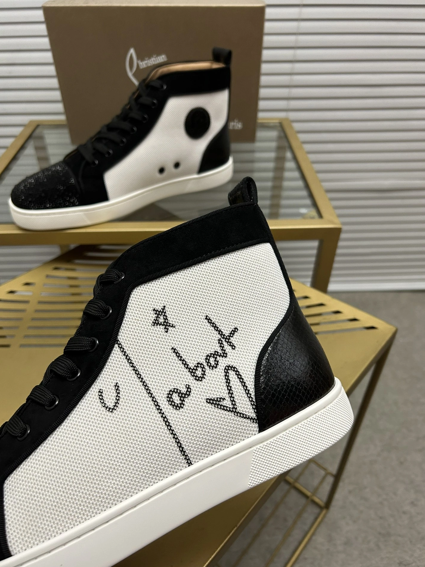 TopPick 5690 Christian Louboutin High Top Shoes For Women