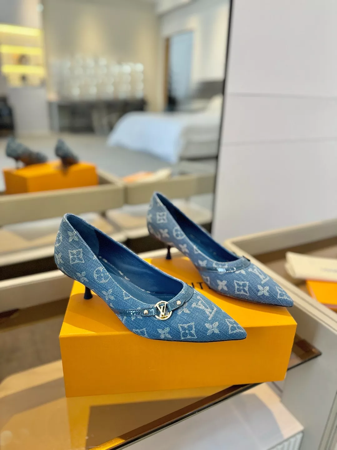 TopPick 5789 Louis Vuitton High-Heeled Shoes For Women