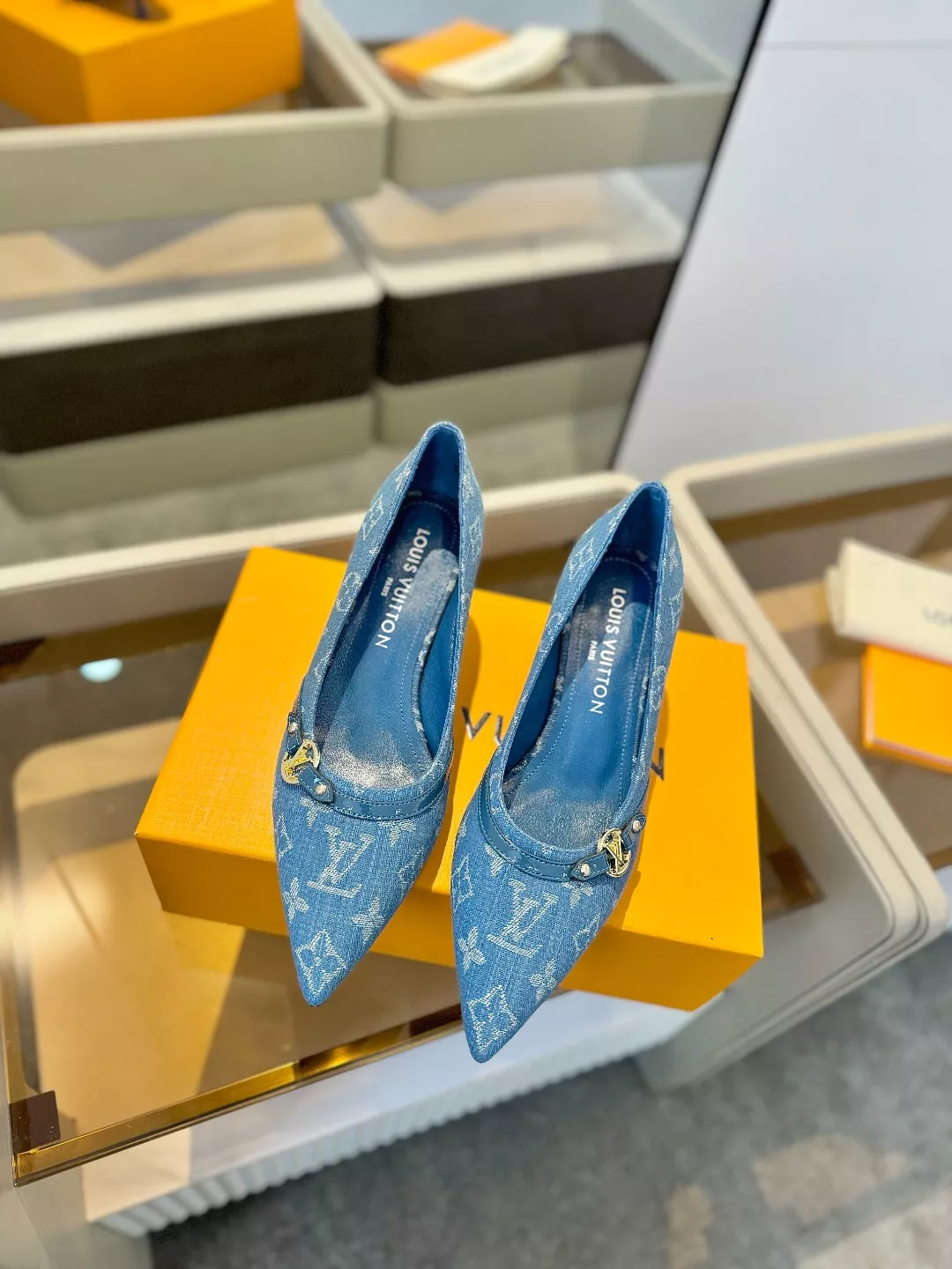 TopPick 5789 Louis Vuitton High-Heeled Shoes For Women