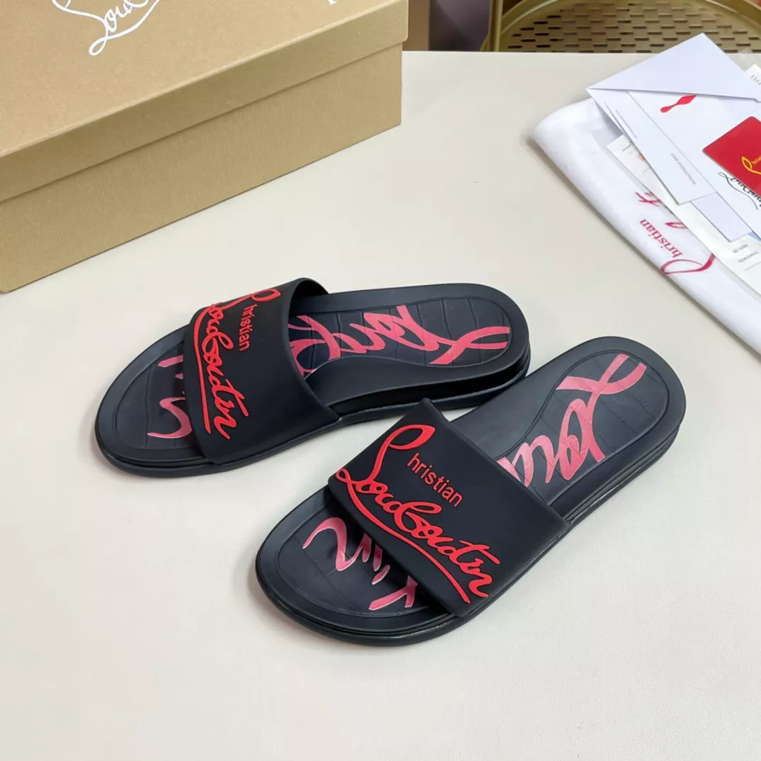 TopPick 5886 Christian Louboutin CL Slippers For Men