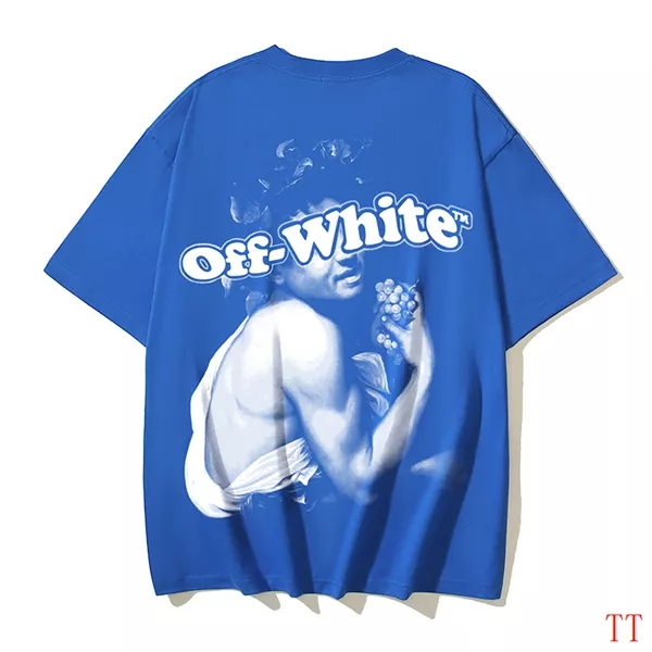 TopPick 6156 Off-White T-Shirts Short Sleeved For Unisex