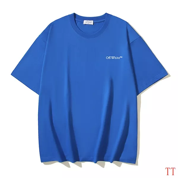 TopPick 6156 Off-White T-Shirts Short Sleeved For Unisex