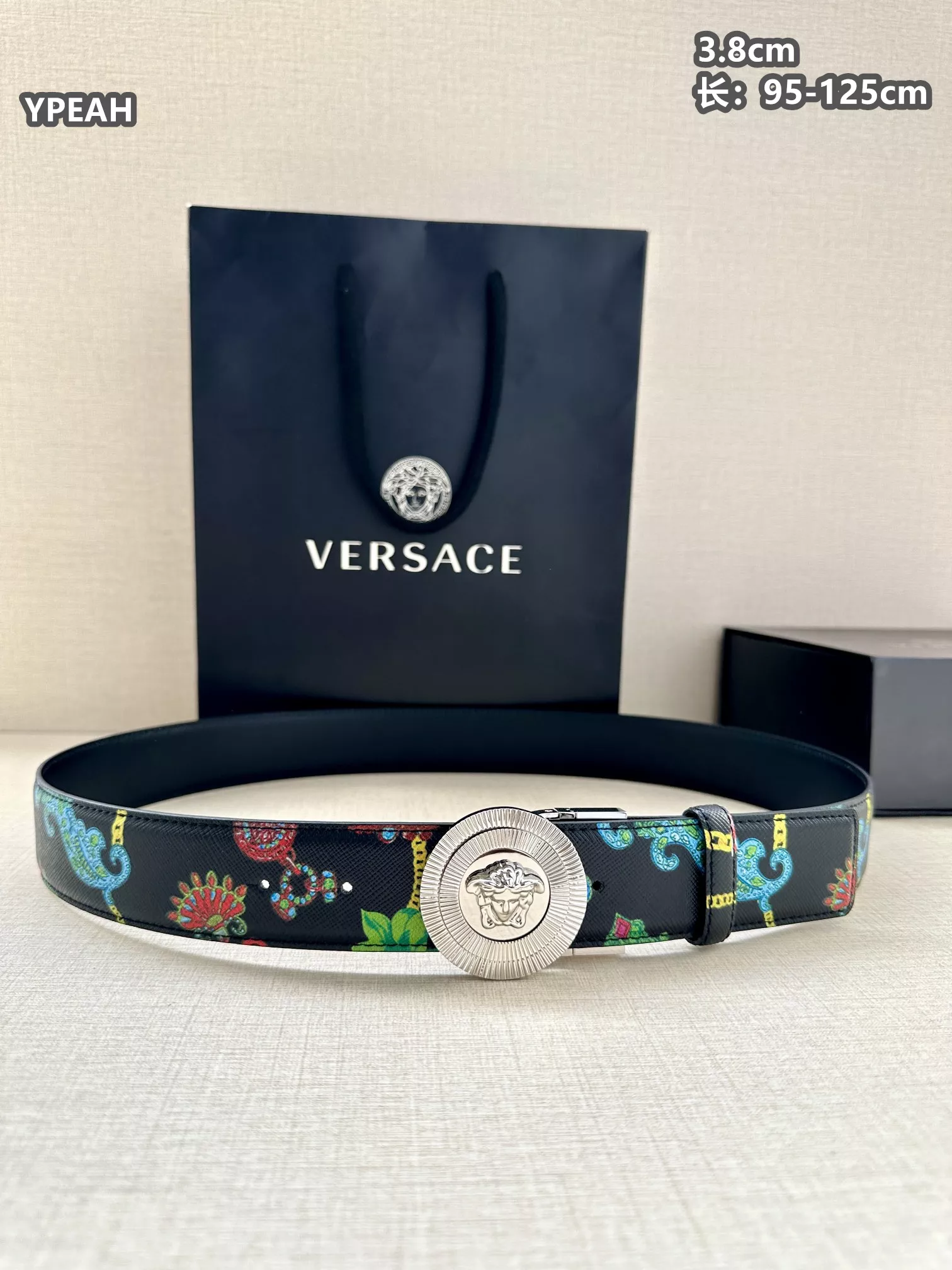 TopPick 6301 Versace AAA Quality Belts For Men