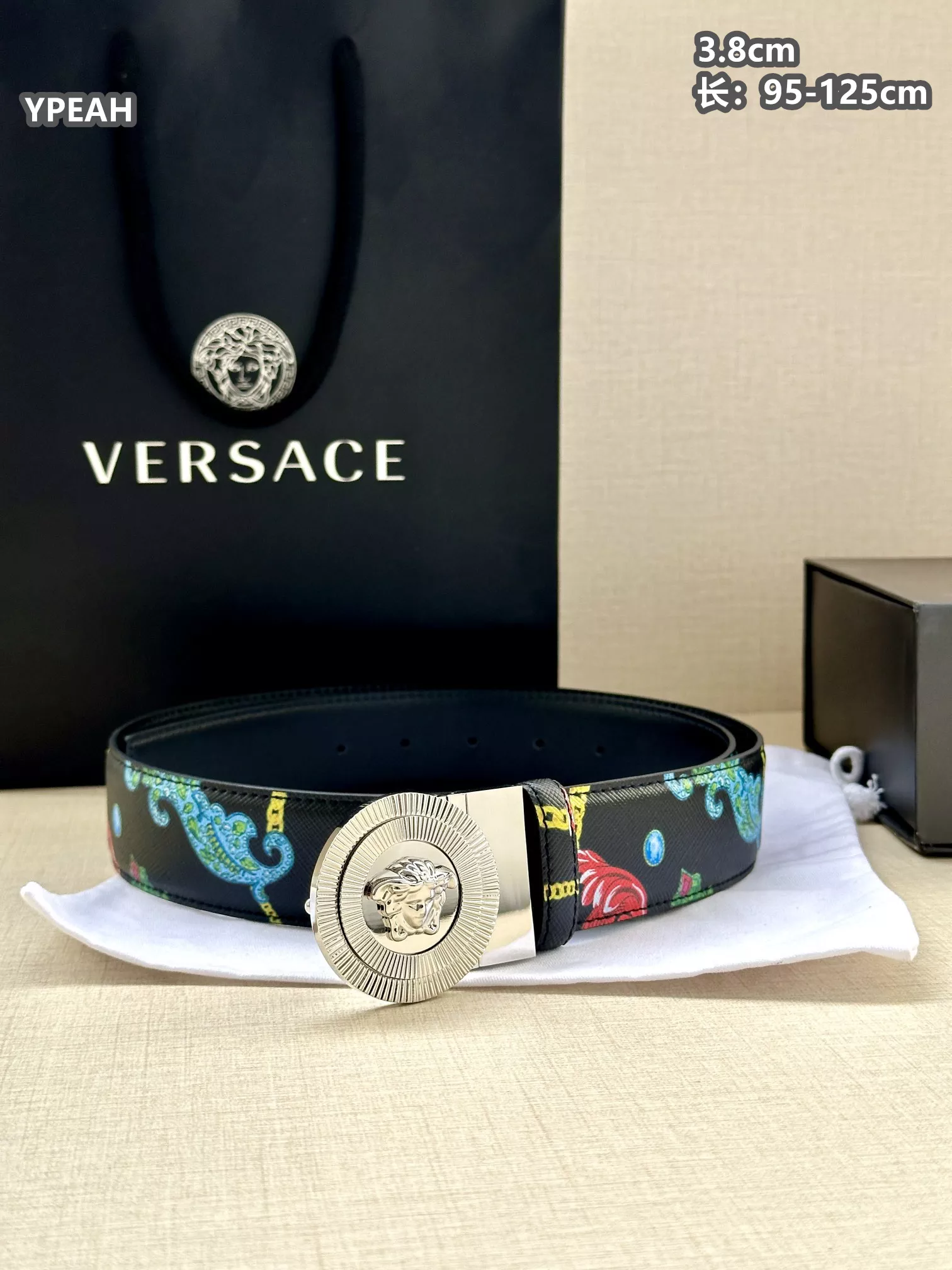 TopPick 6301 Versace AAA Quality Belts For Men
