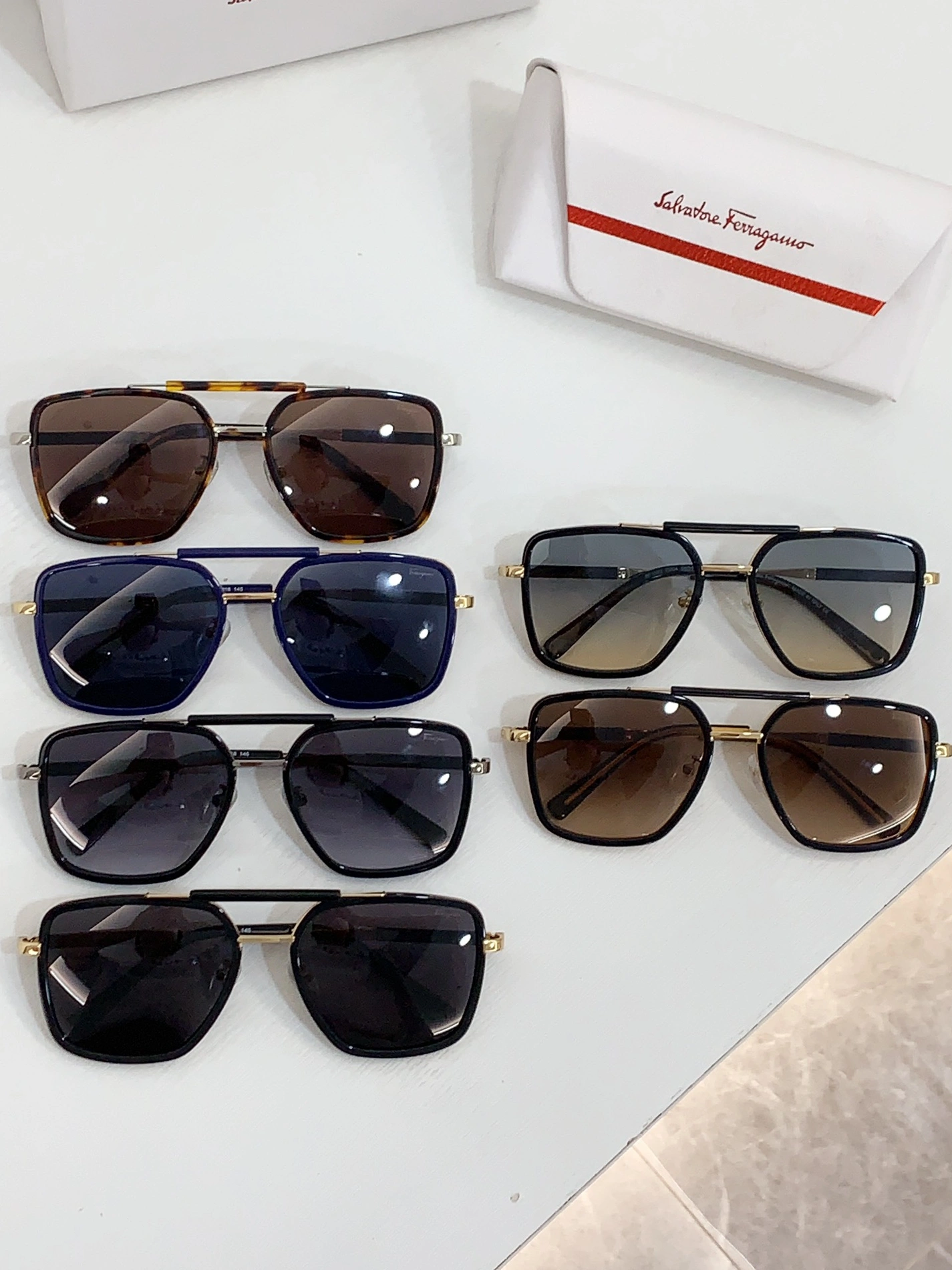 TopPick 677 Salvatore Ferragamo AAA Quality Sunglasses