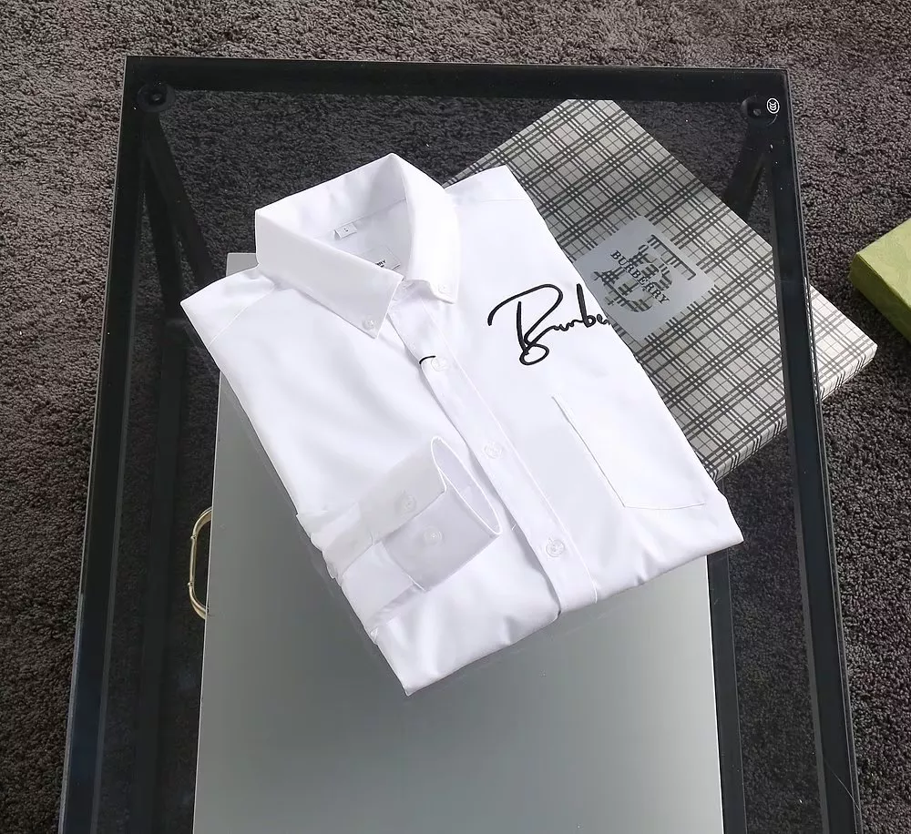 TopPick 6839 Burberry Shirts Long Sleeved For Men