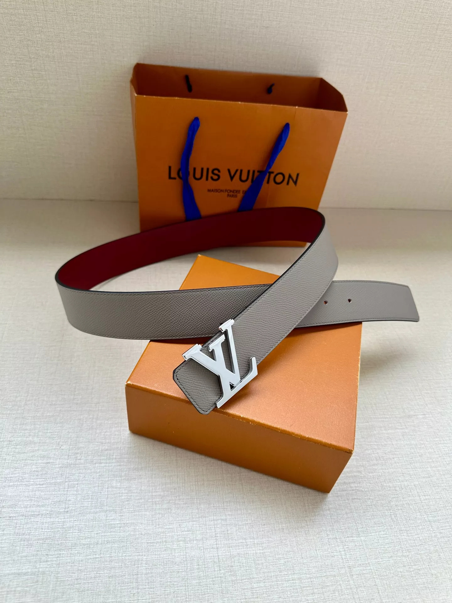 TopPick 6893 Louis Vuitton AAA Quality Belts In 4.0cm For Men
