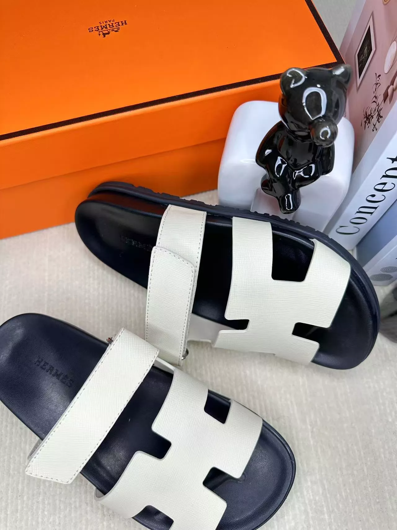 TopPick 7382 Hermes Slippers For Men