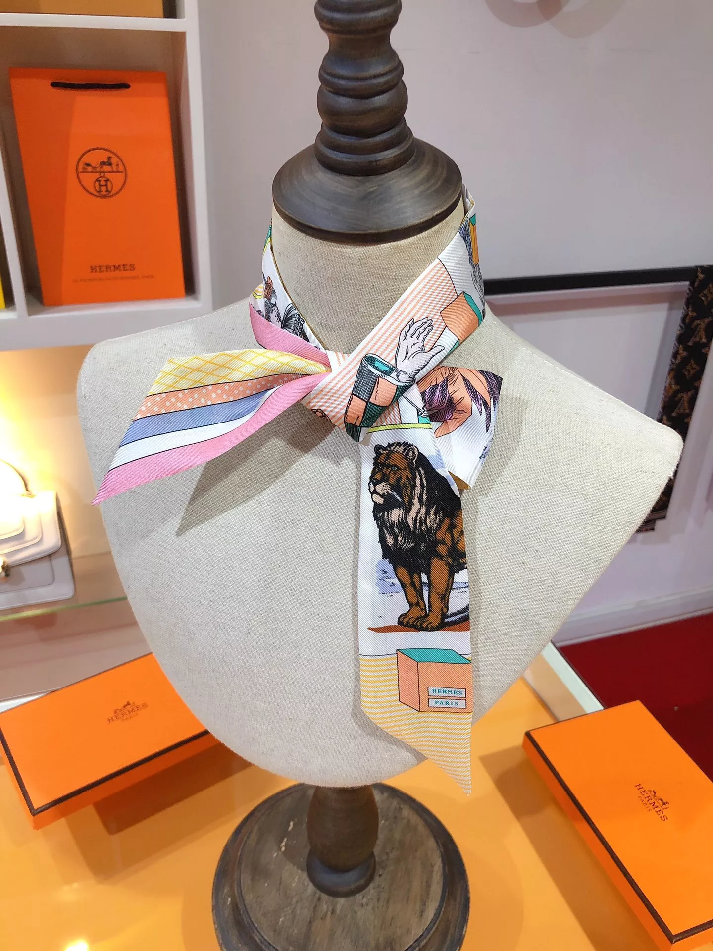 TopPick 7506 Hermes Silk Scarf