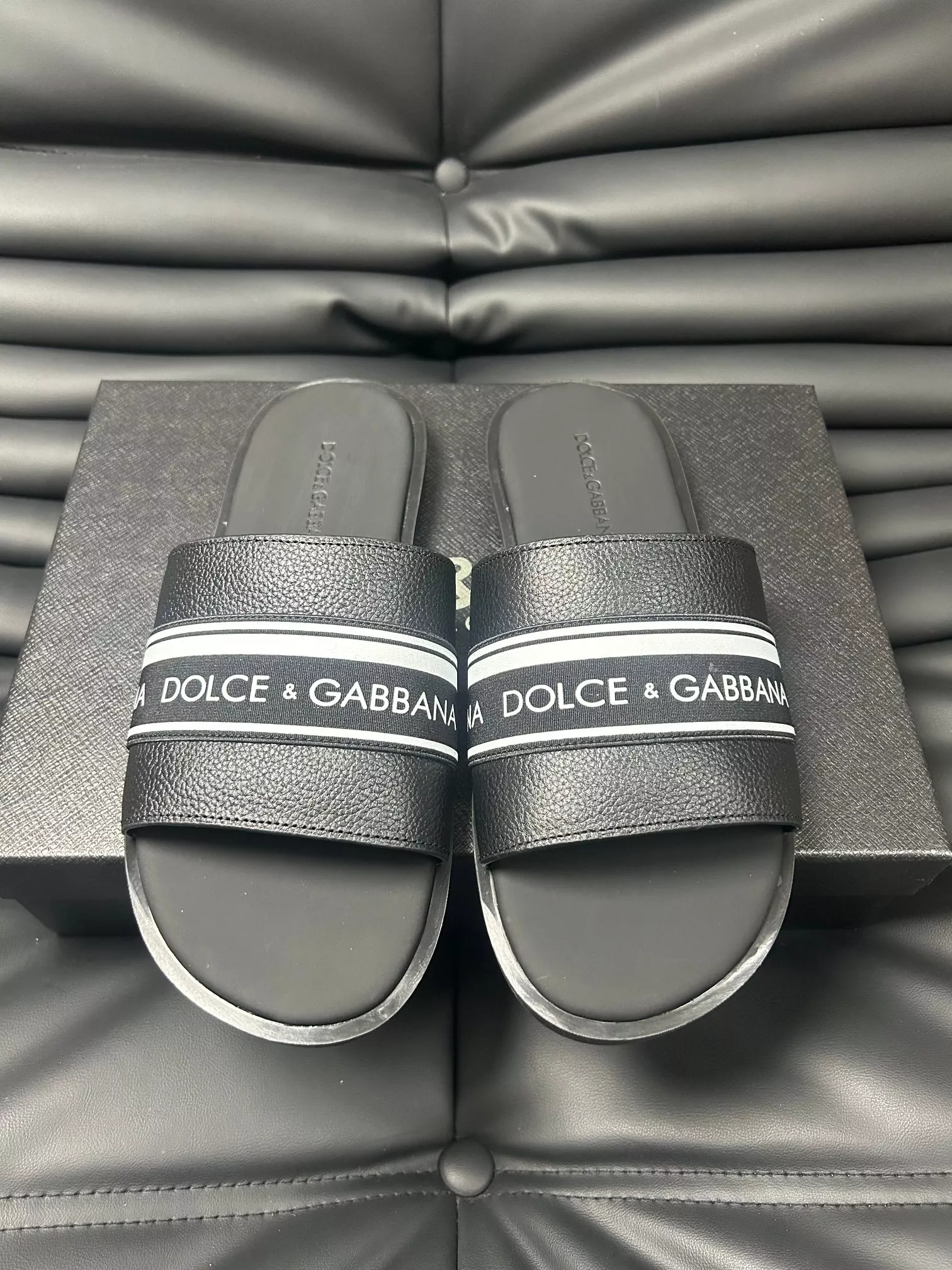 TopPick 7602 Dolce & Gabbana D&G Slippers For Men