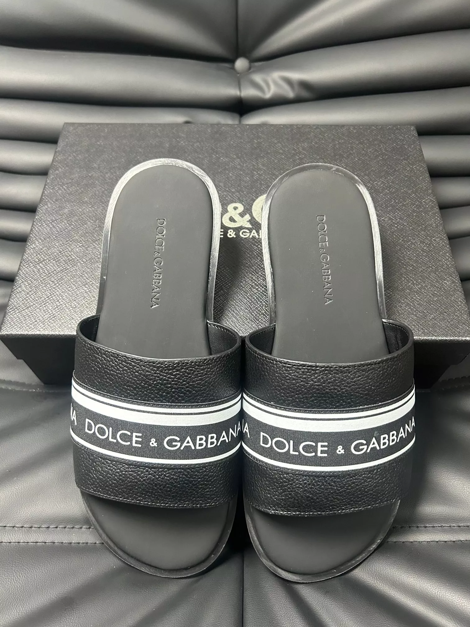 TopPick 7602 Dolce & Gabbana D&G Slippers For Men