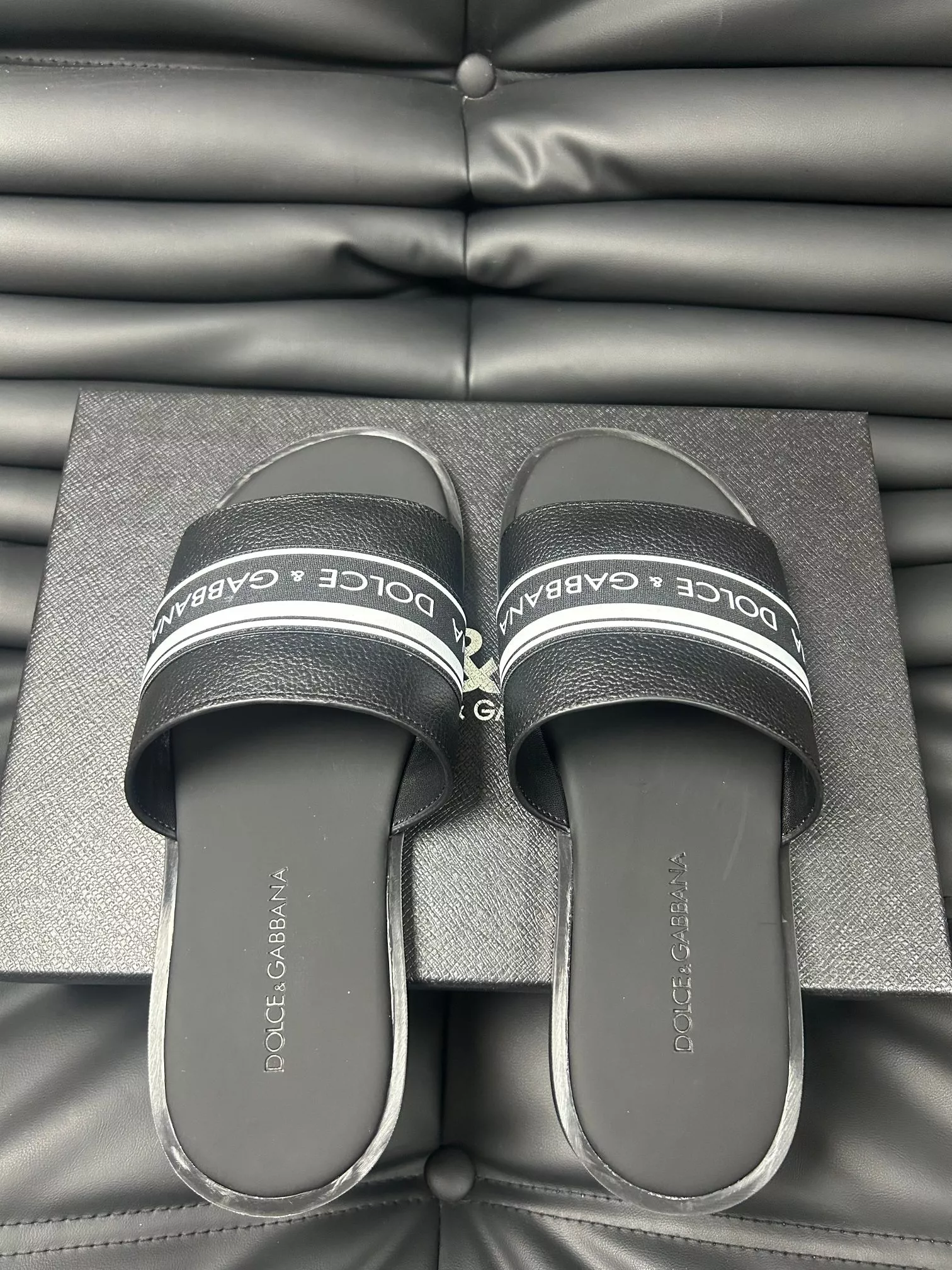 TopPick 7602 Dolce & Gabbana D&G Slippers For Men
