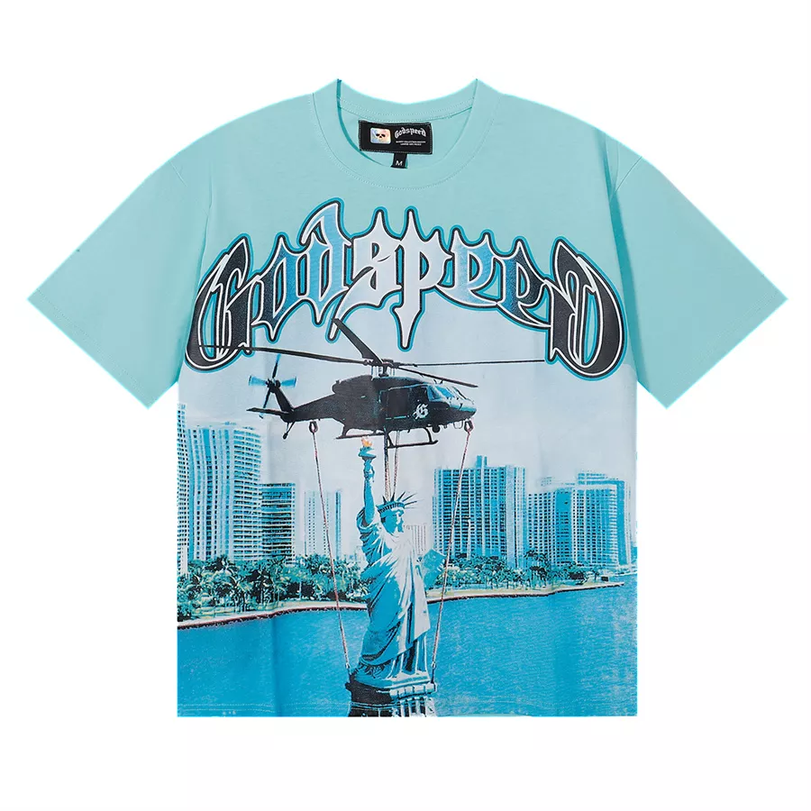 TopPick 7671 Godspeed T-Shirts Short Sleeved For Unisex