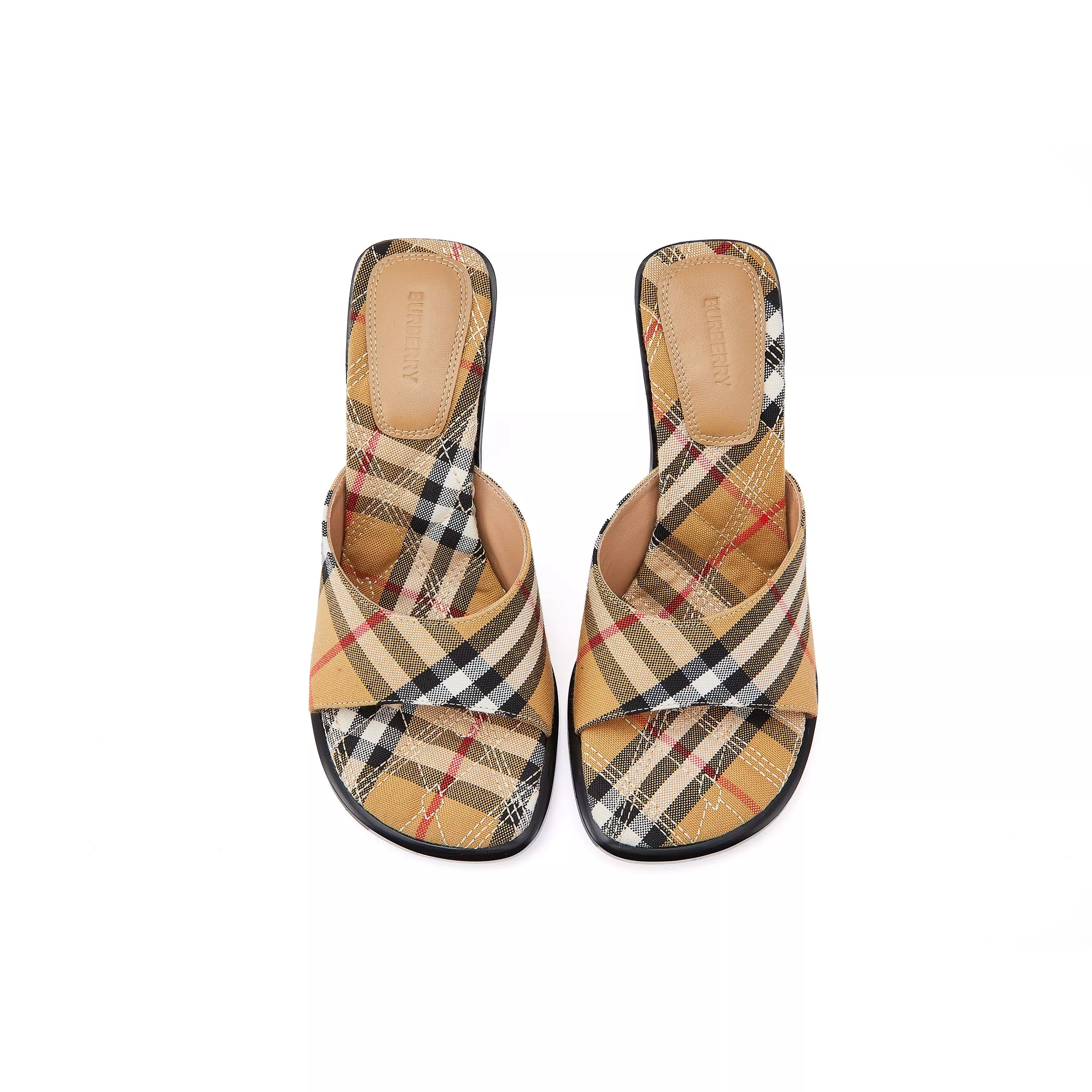 TopPick 7828 Burberry Slippers For Women