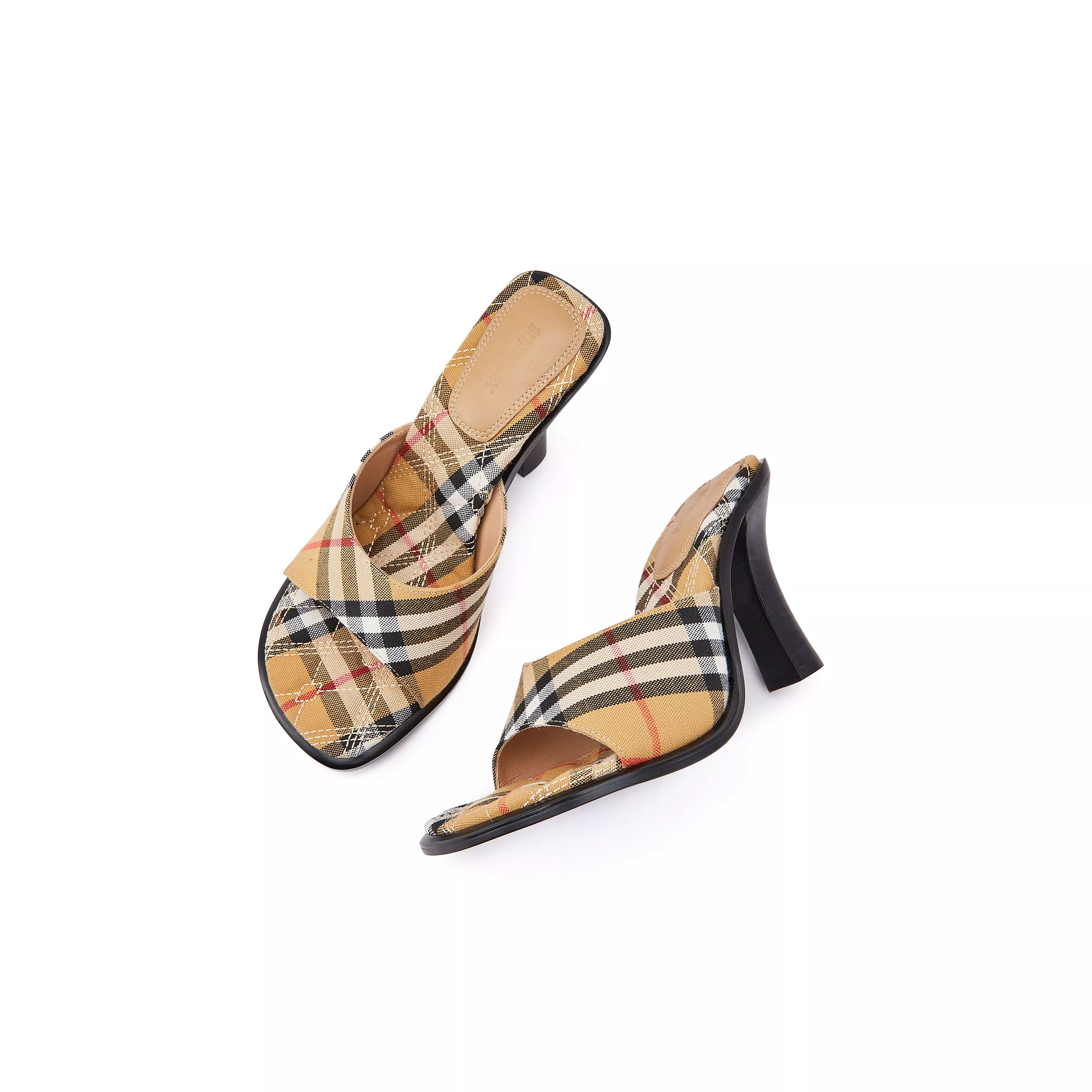 TopPick 7828 Burberry Slippers For Women