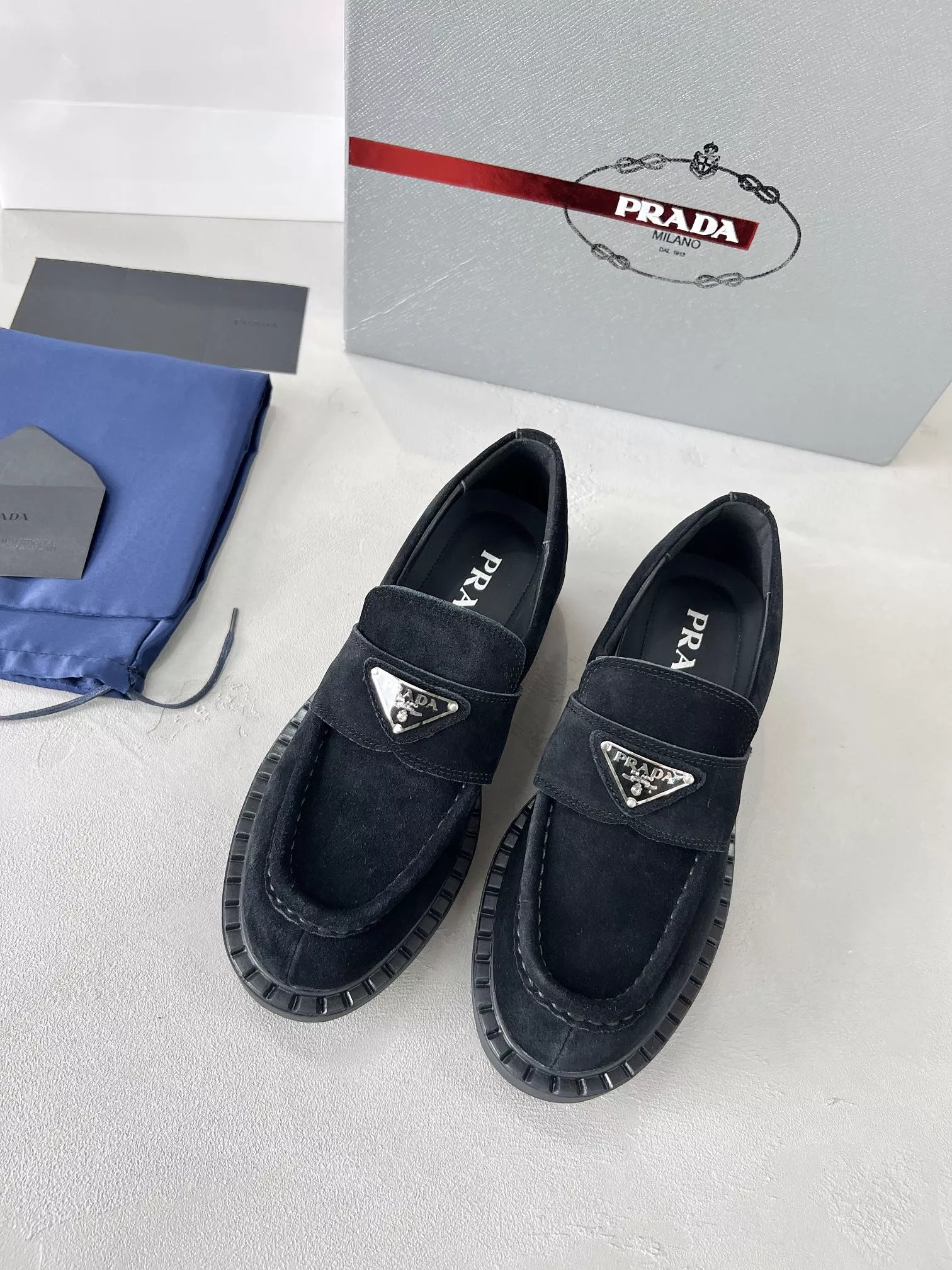 TopPick 785 Prada Leather Shoes For Men