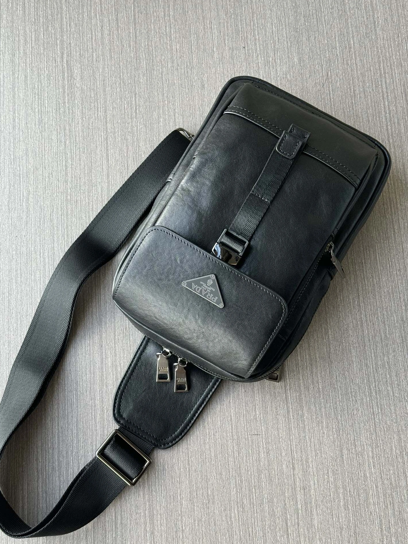 TopPick 8230 Prada AAA Man Messenger Bags