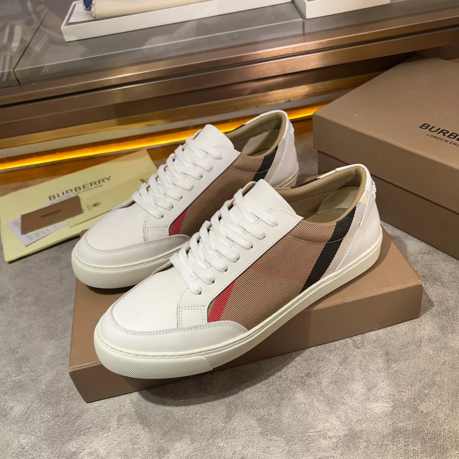 TopPick 8266 Burberry Casual Shoes For Men