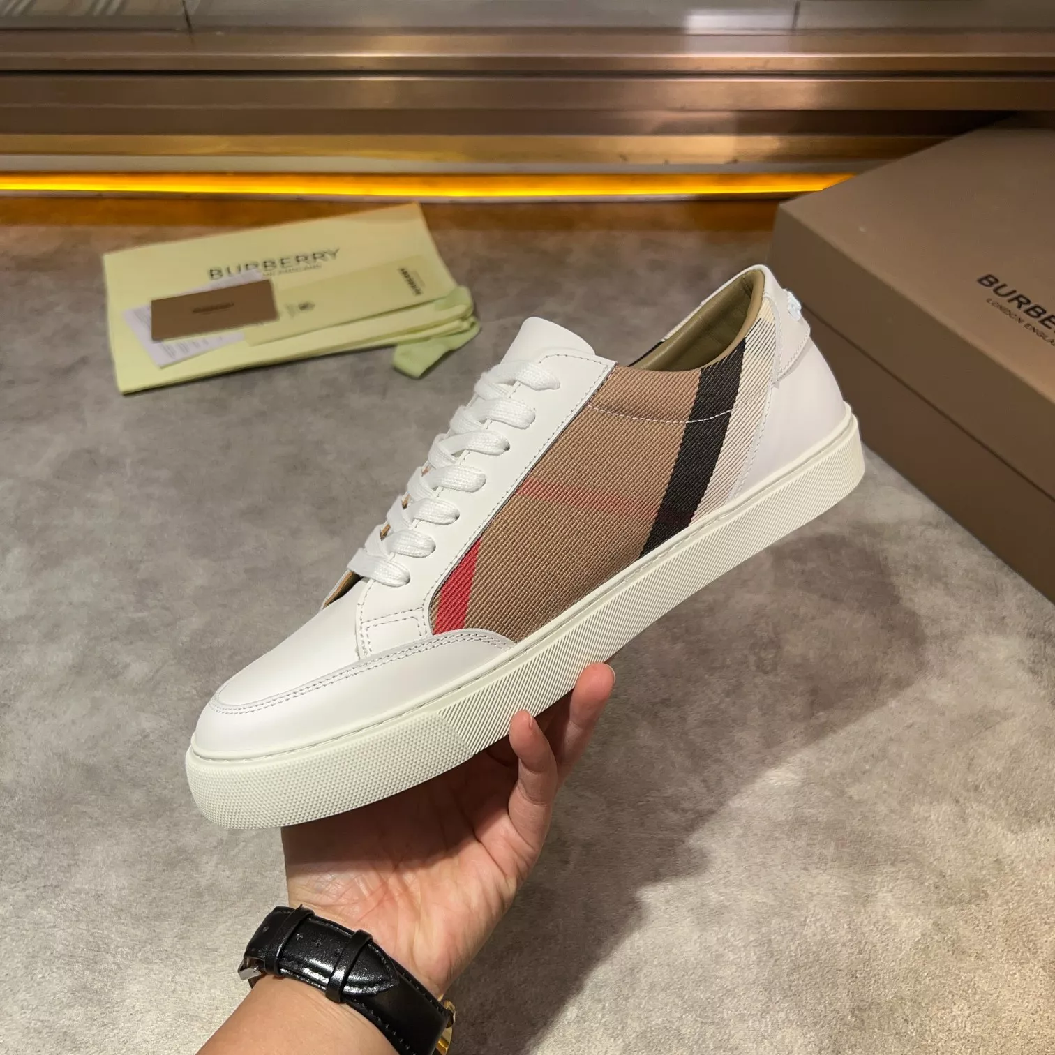 TopPick 8266 Burberry Casual Shoes For Men