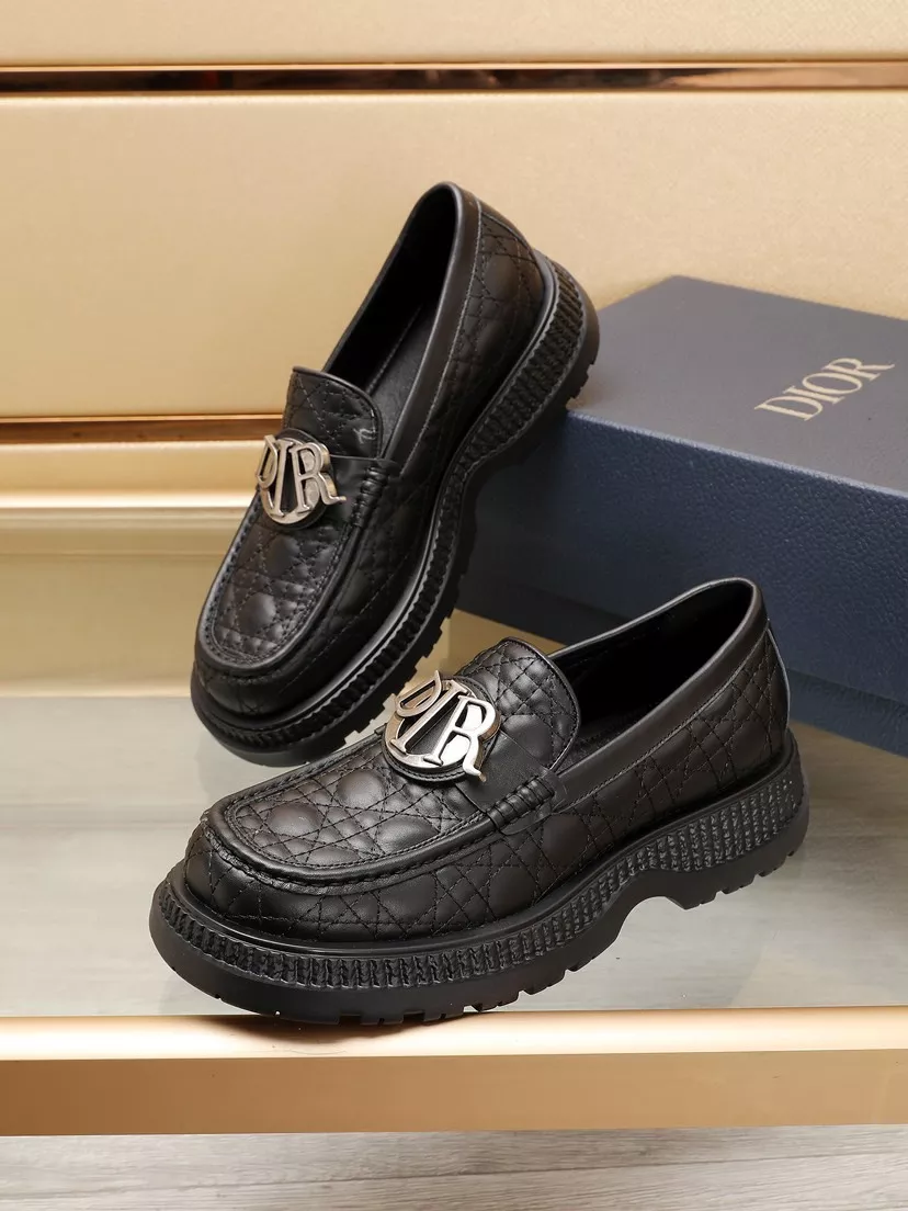 TopPick 866 Christian Dior Leather Shoes For Men