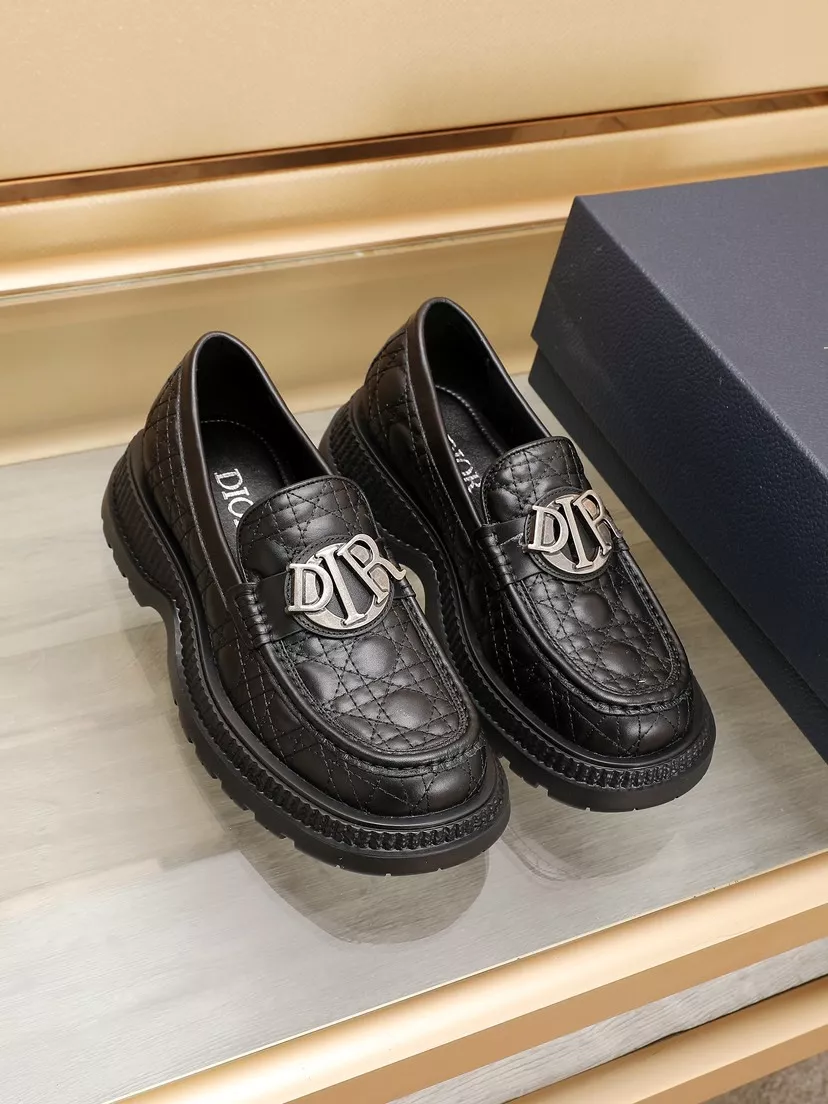 TopPick 866 Christian Dior Leather Shoes For Men