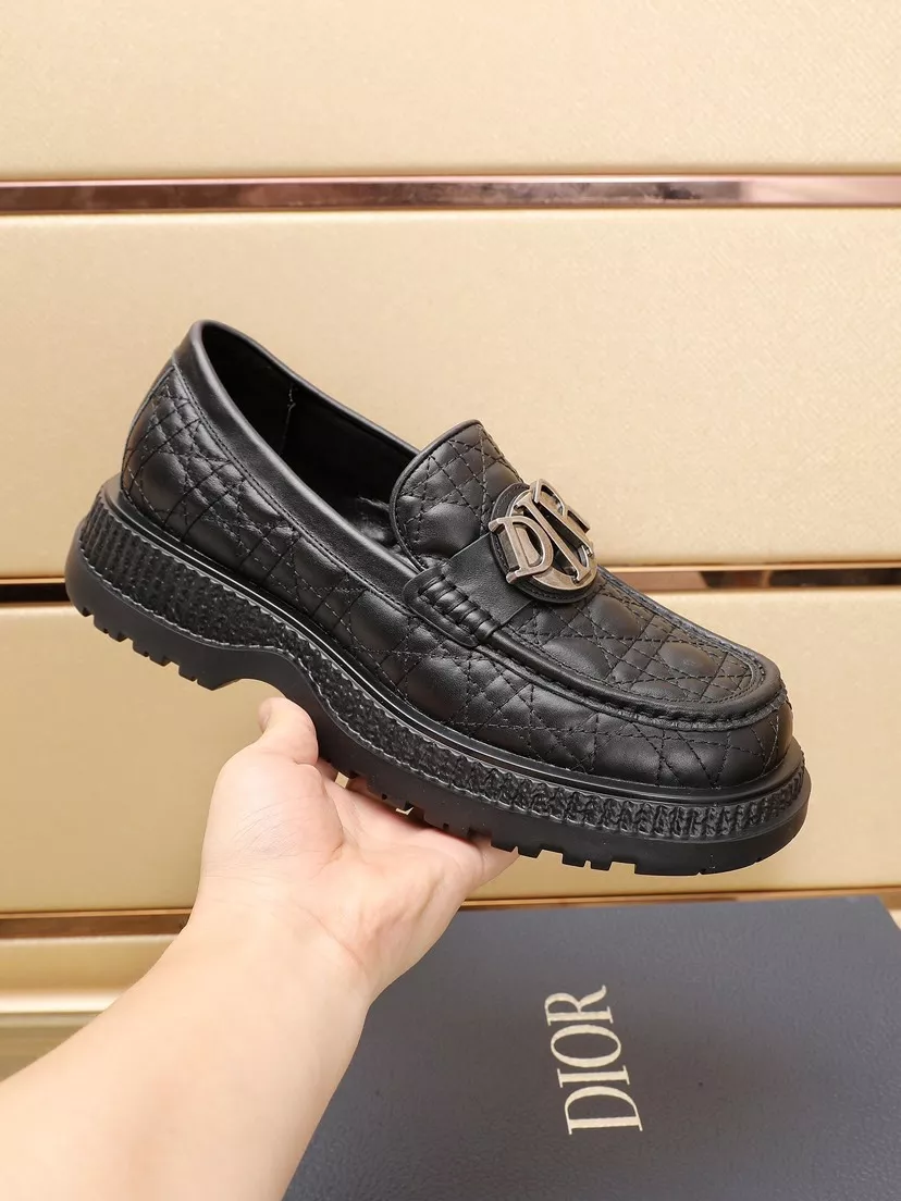 TopPick 866 Christian Dior Leather Shoes For Men