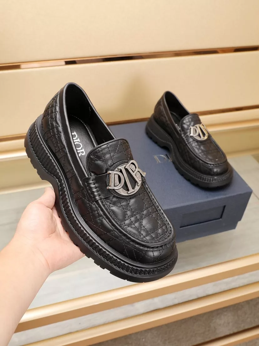 TopPick 866 Christian Dior Leather Shoes For Men