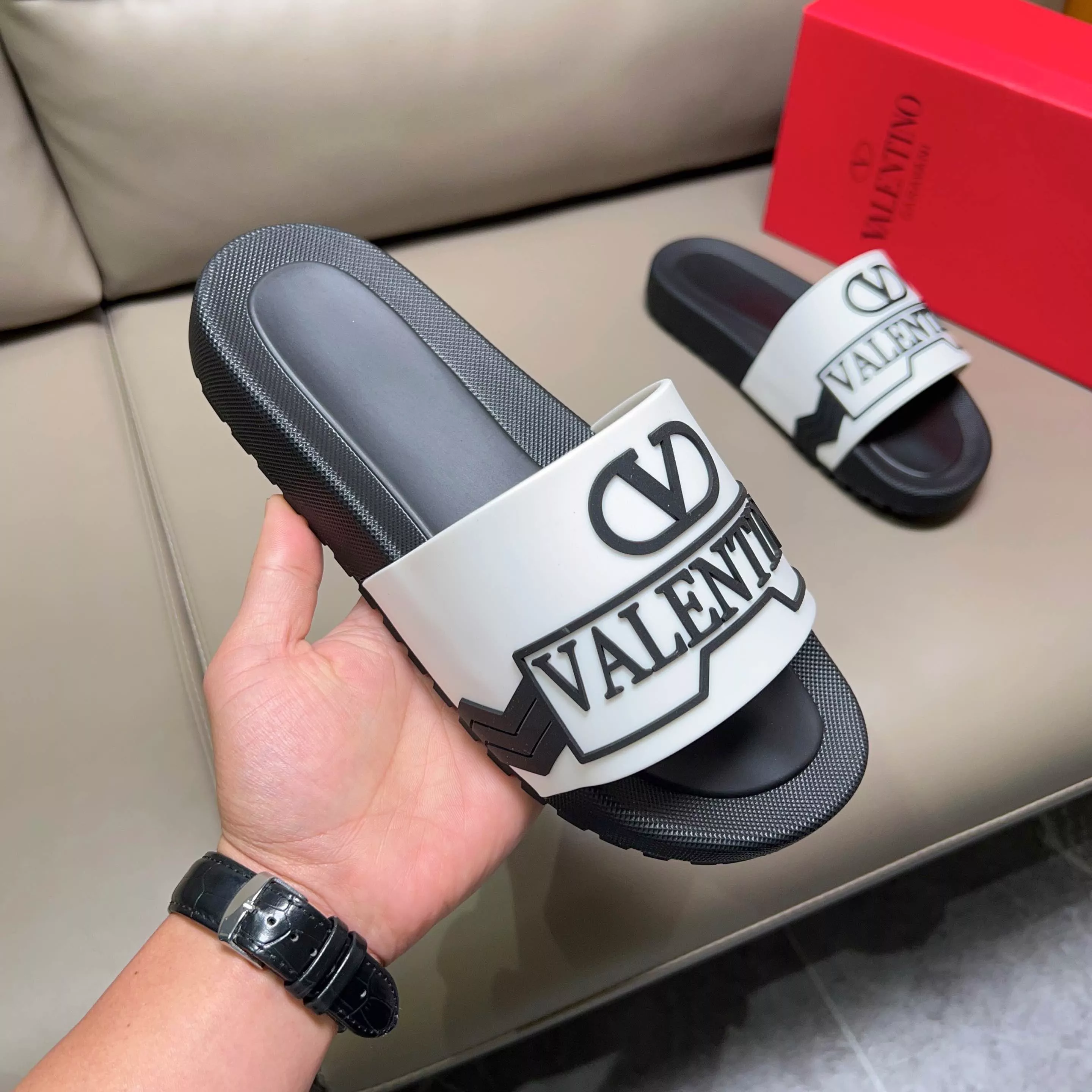 TopPick 8771 Valentino Slippers For Men