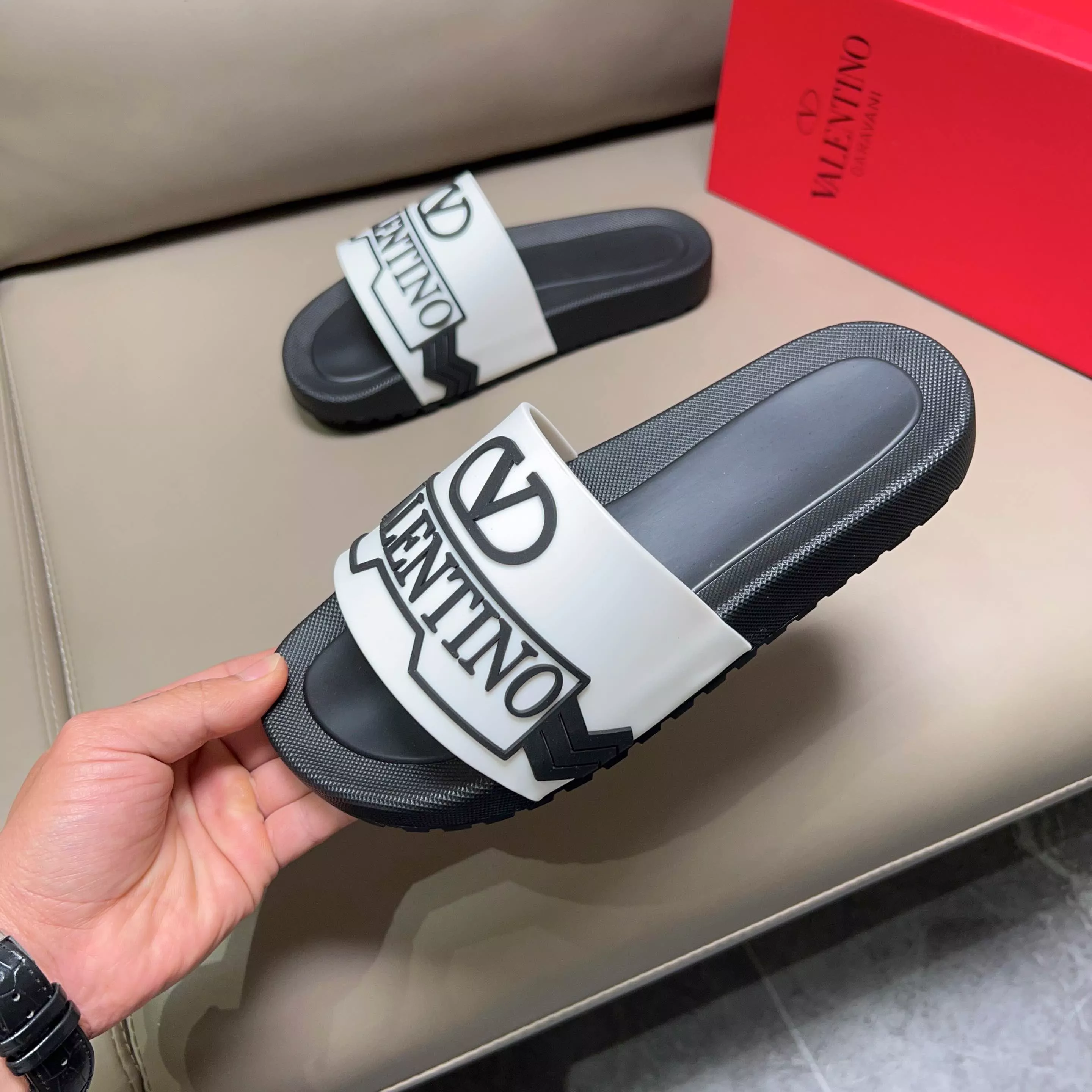 TopPick 8771 Valentino Slippers For Men