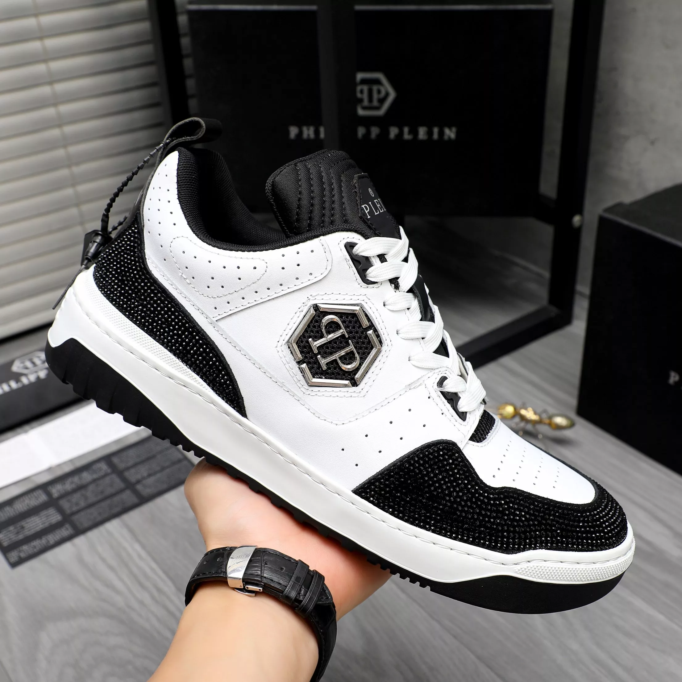 TopPick 8967 Philipp Plein PP Casual Shoes For Men