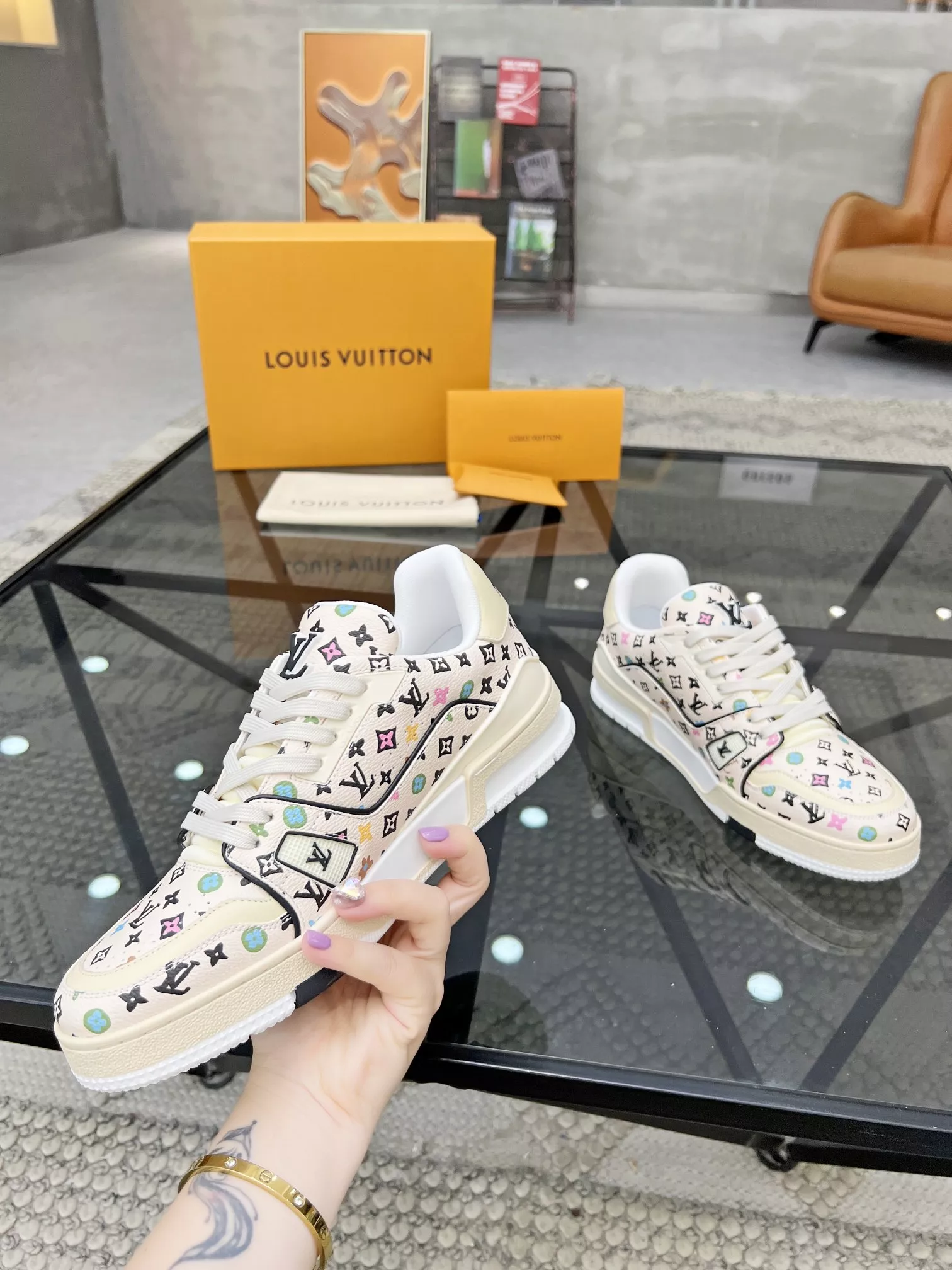 TopPick 9183 Louis Vuitton Casual Shoes For Men