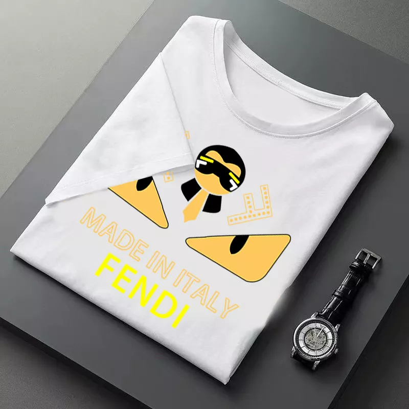 TopPick 9196 Fendi T-Shirts Short Sleeved For Men