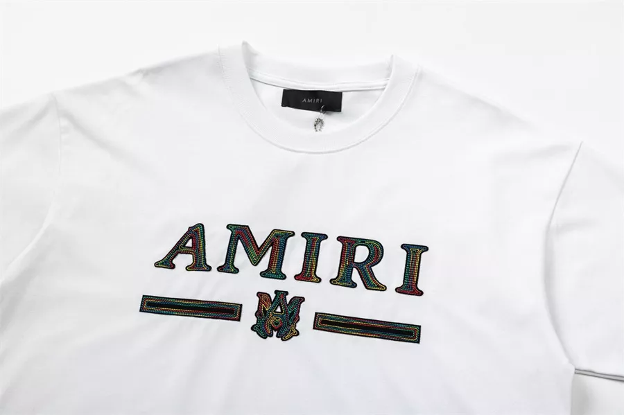 TopPick 9520 Amiri T-Shirts Short Sleeved For Unisex