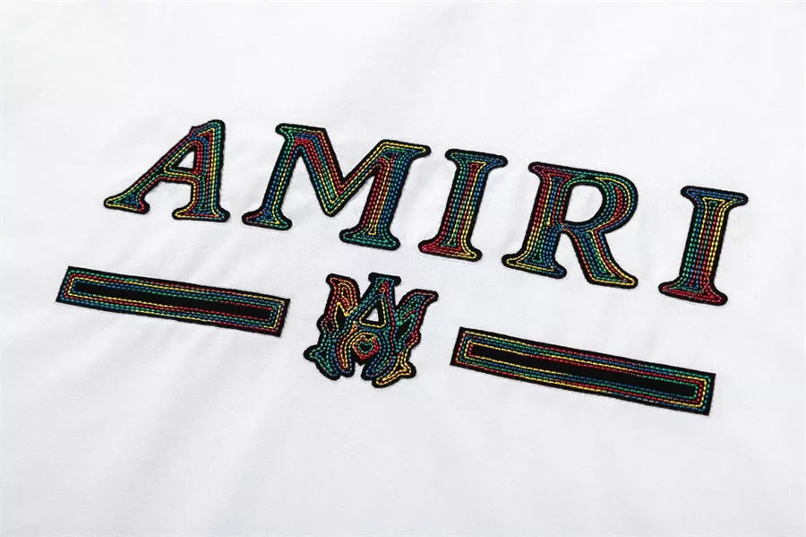 TopPick 9520 Amiri T-Shirts Short Sleeved For Unisex