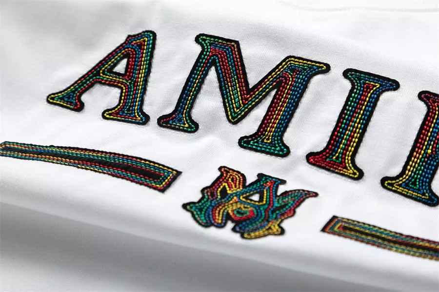 TopPick 9520 Amiri T-Shirts Short Sleeved For Unisex