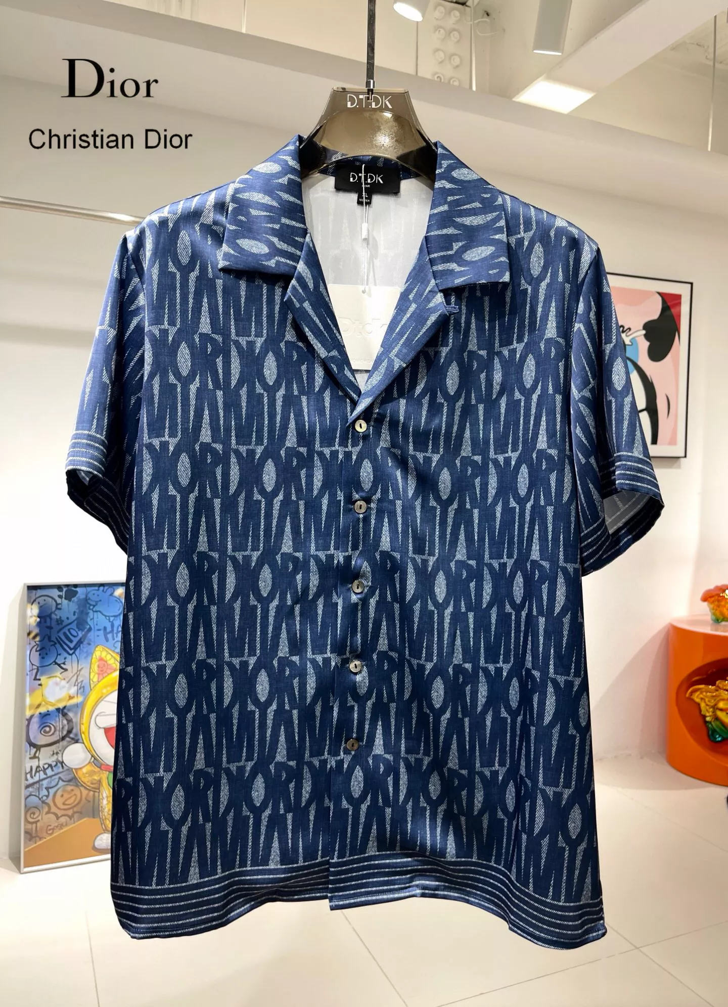 TopPick 9588 Christian Dior Tracksuits Short Sleeved For Men