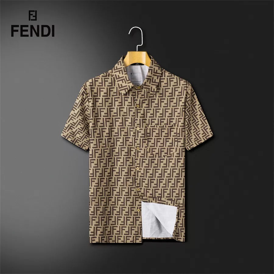 TopPick 9642 Fendi Tracksuits Short Sleeved For Men