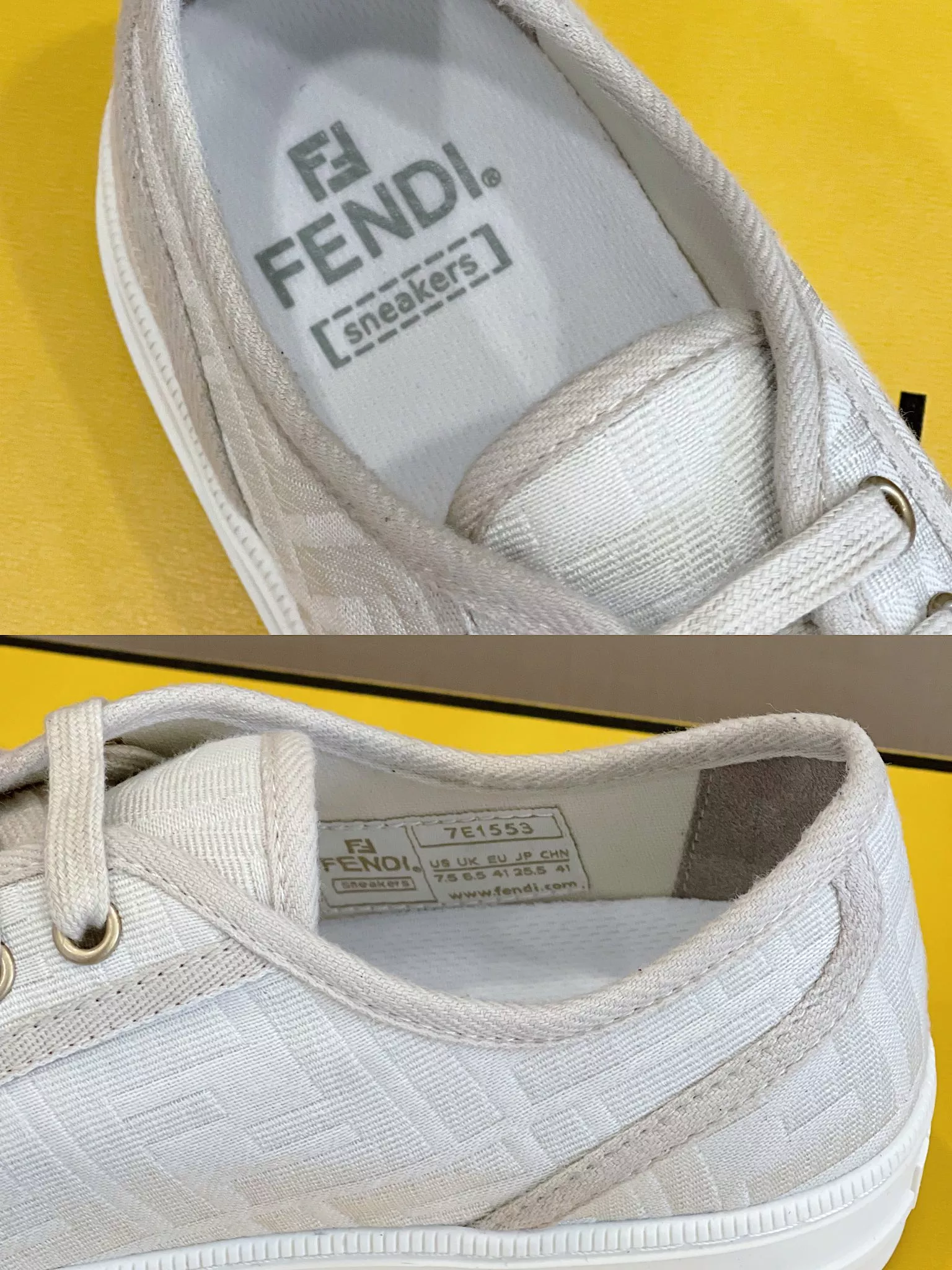 TopPick 9777 Fendi Casual Shoes For Men