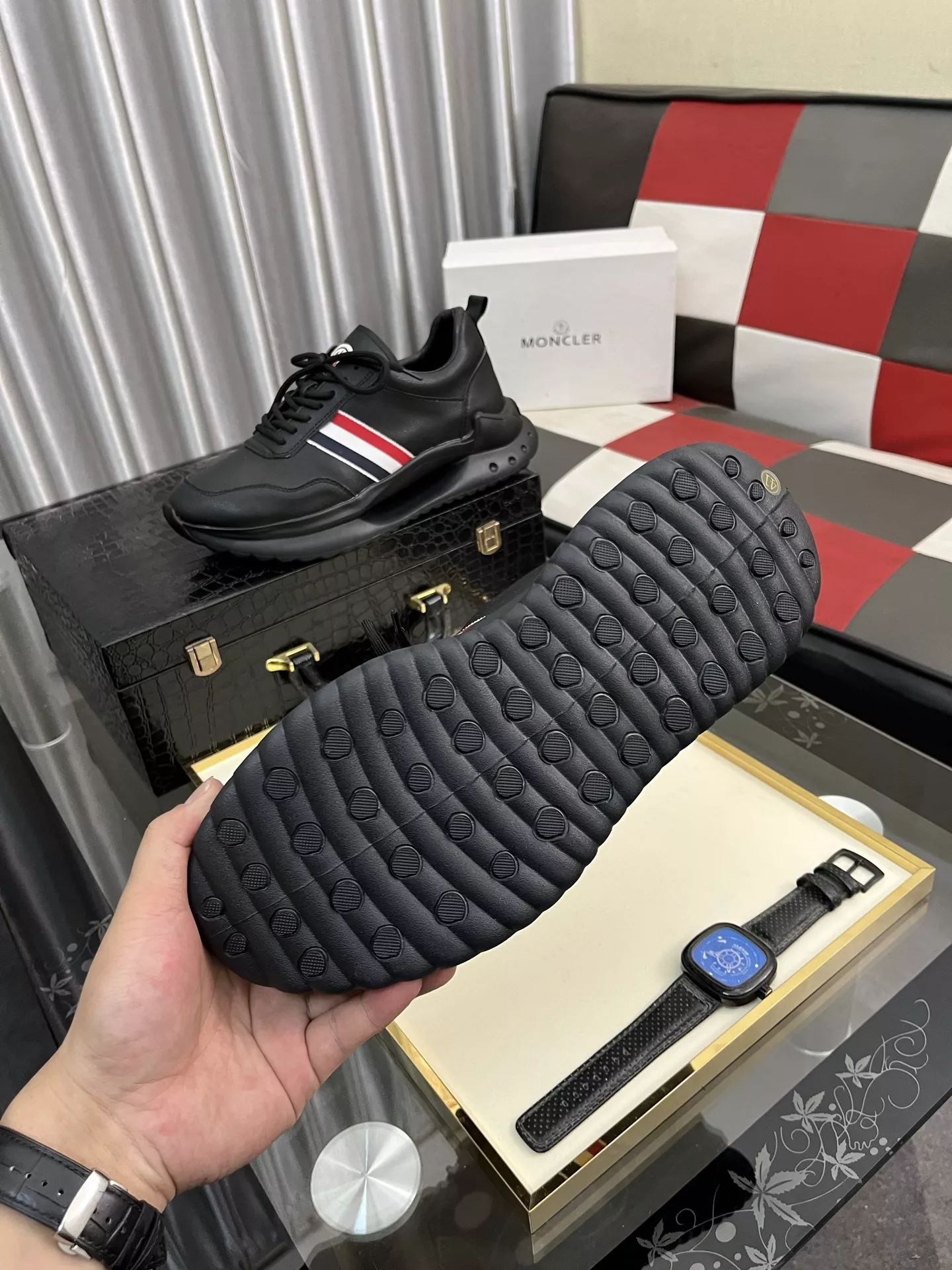 TopPick 9886 Moncler Casual Shoes For Men