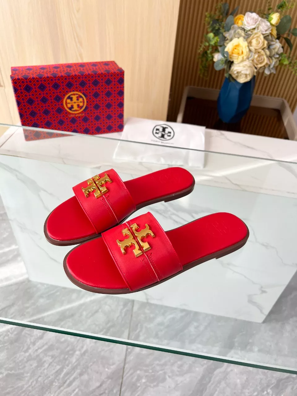 Tory Burch TB Slippers For Women EasyMatch 7310