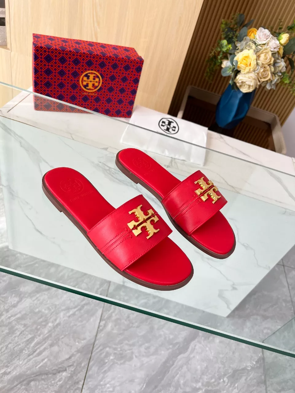 Tory Burch TB Slippers For Women EasyMatch 7310