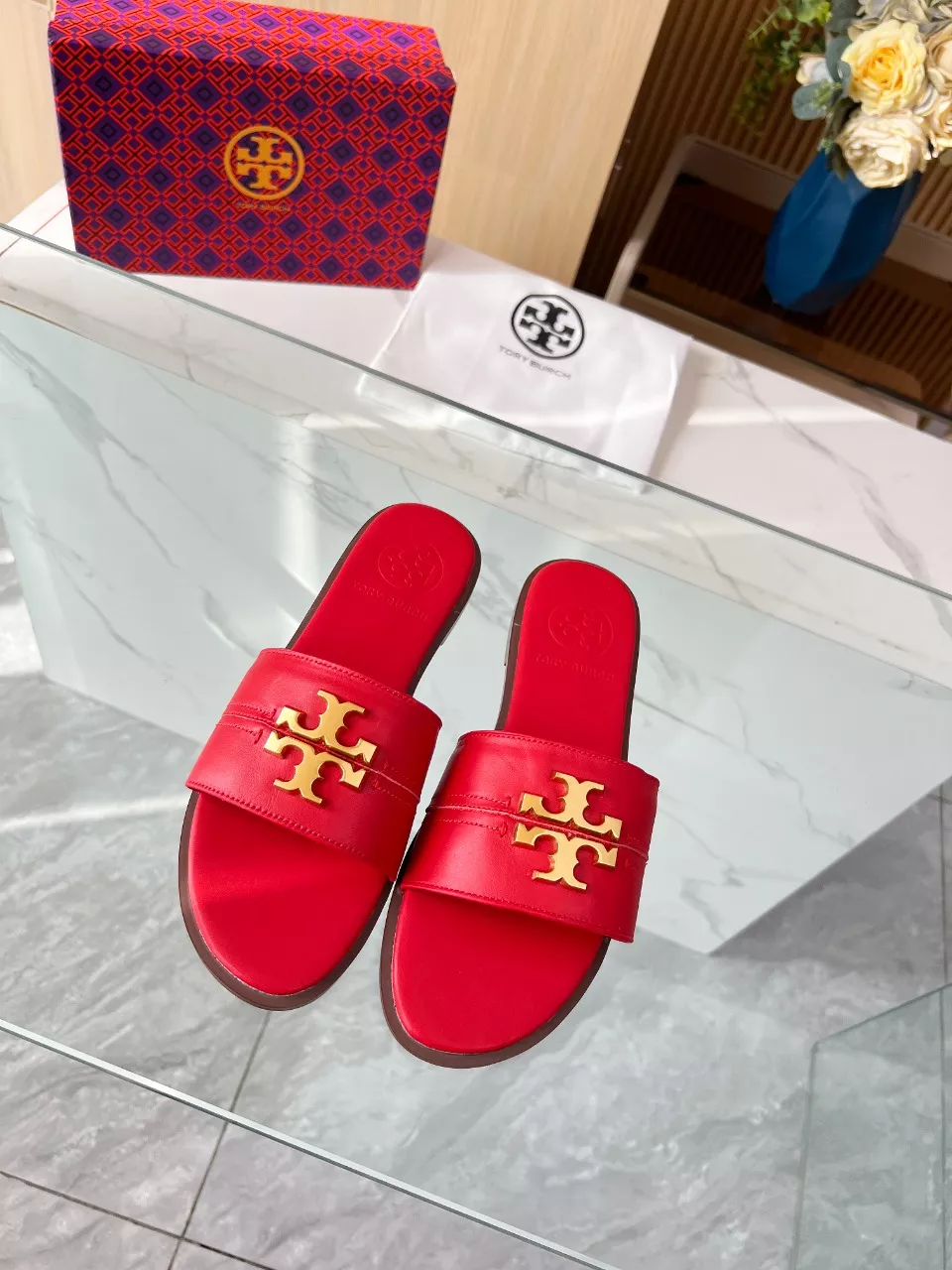 Tory Burch TB Slippers For Women EasyMatch 7310