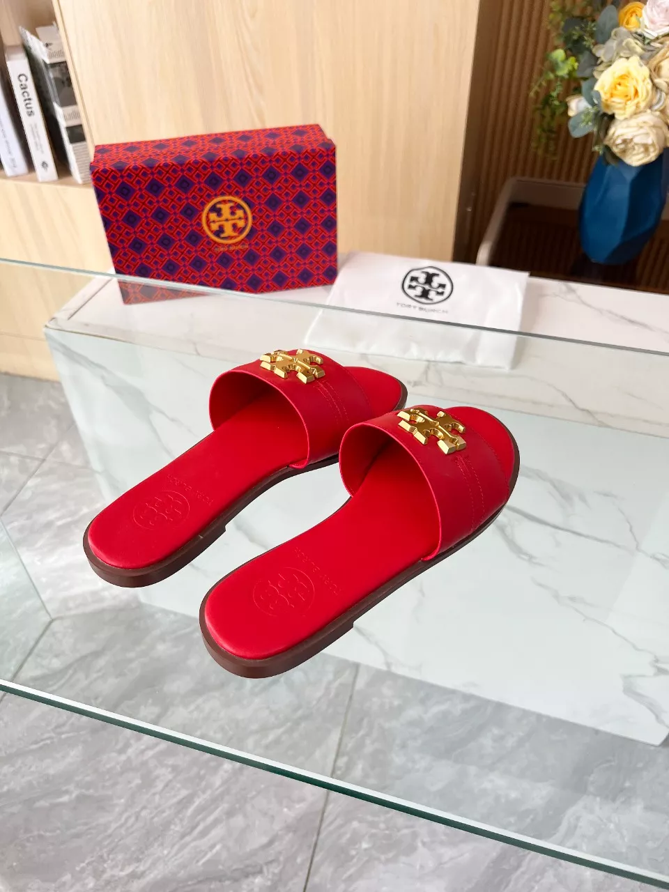 Tory Burch TB Slippers For Women EasyMatch 7310
