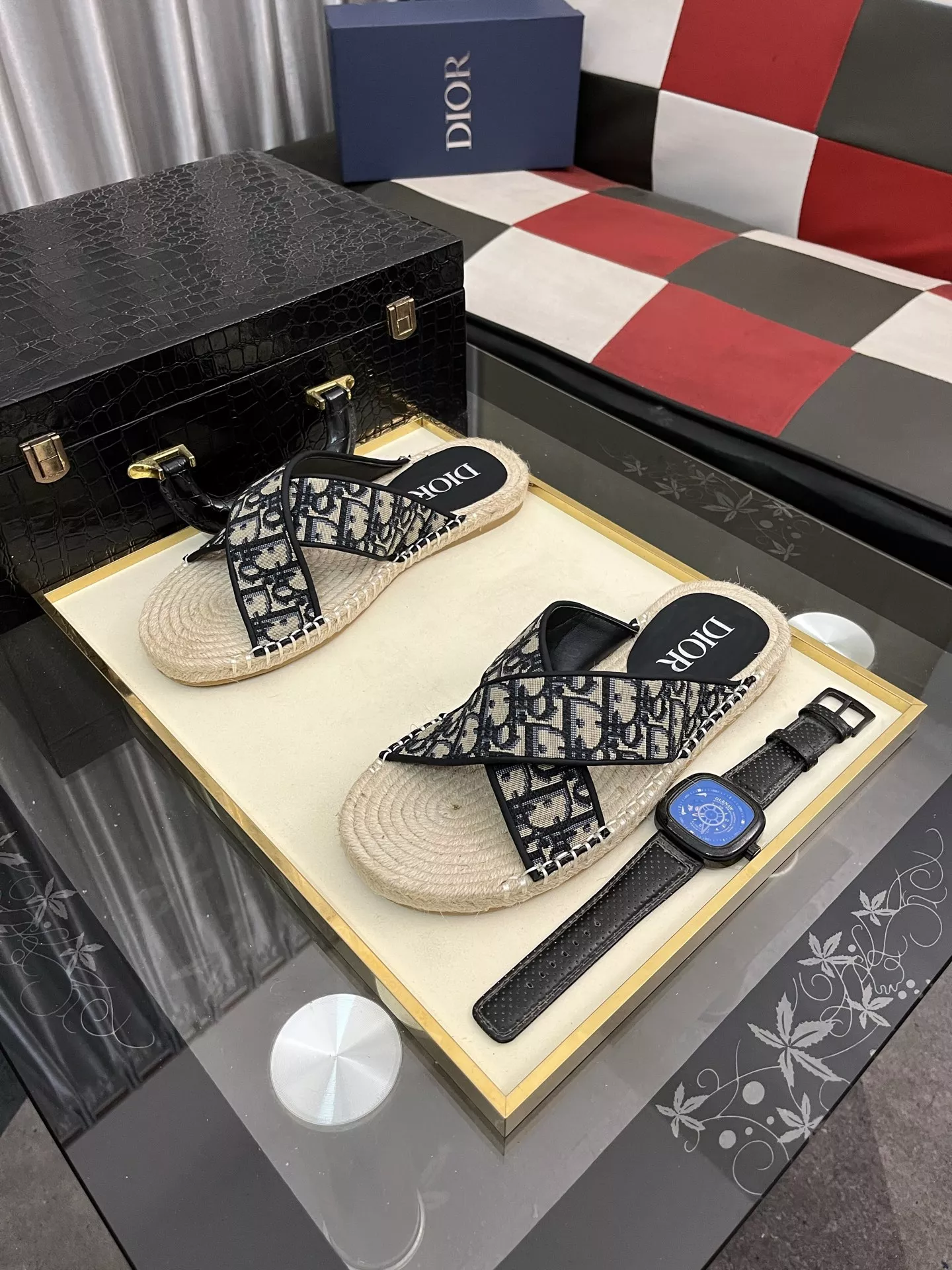 Trendsetting 1349 Christian Dior Slippers For Men