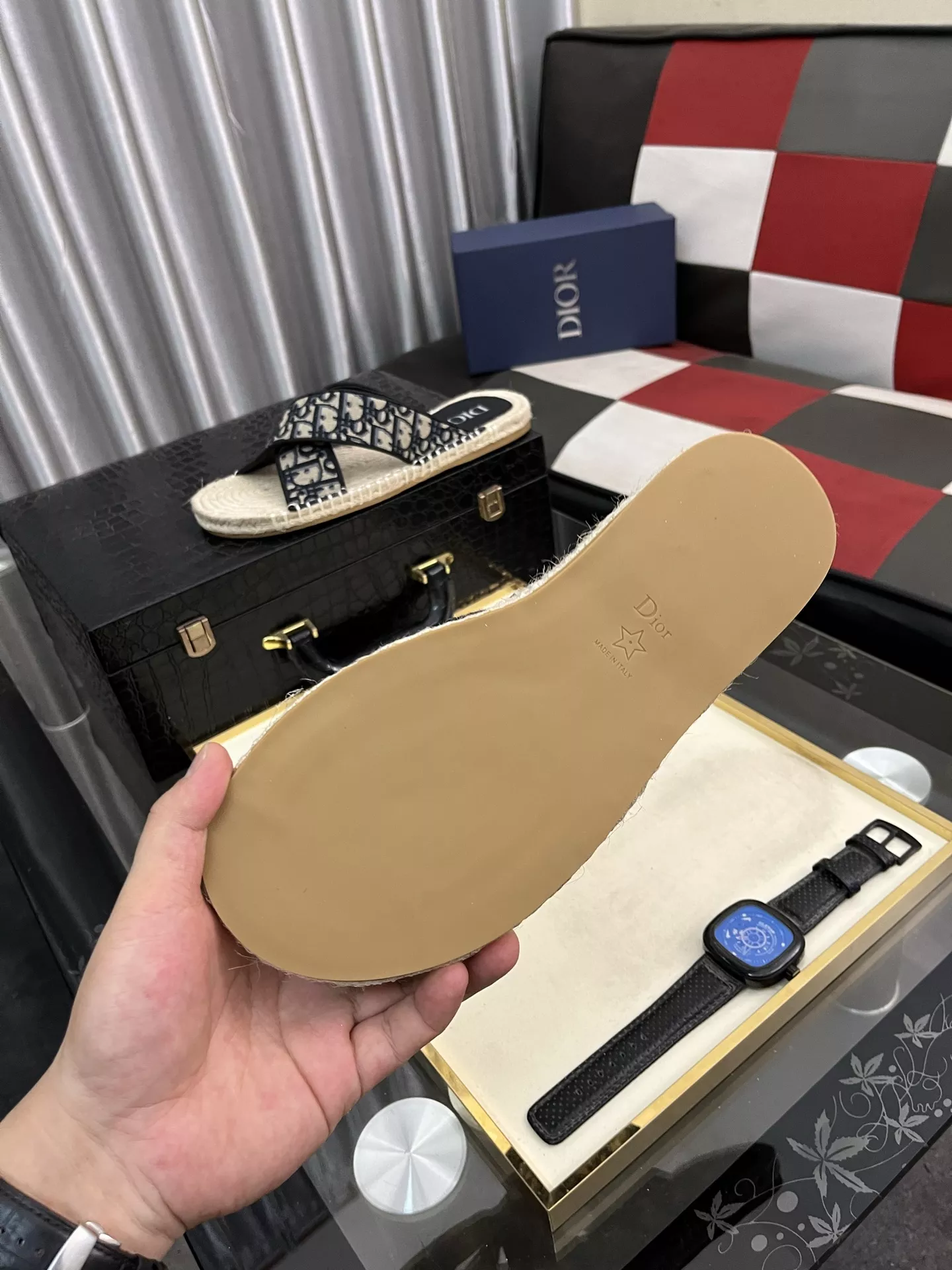 Trendsetting 1349 Christian Dior Slippers For Men
