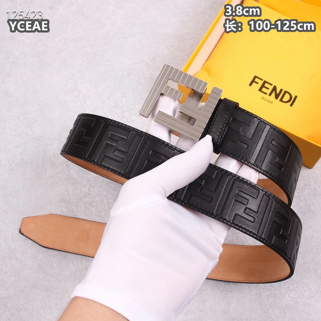 Trendsetting 1393 Fendi AAA Quality Belts For Men
