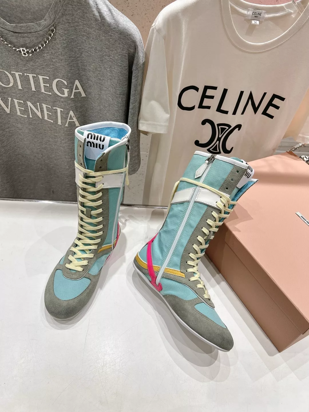 Trendsetting 1513 MIU MIU Boots For Women
