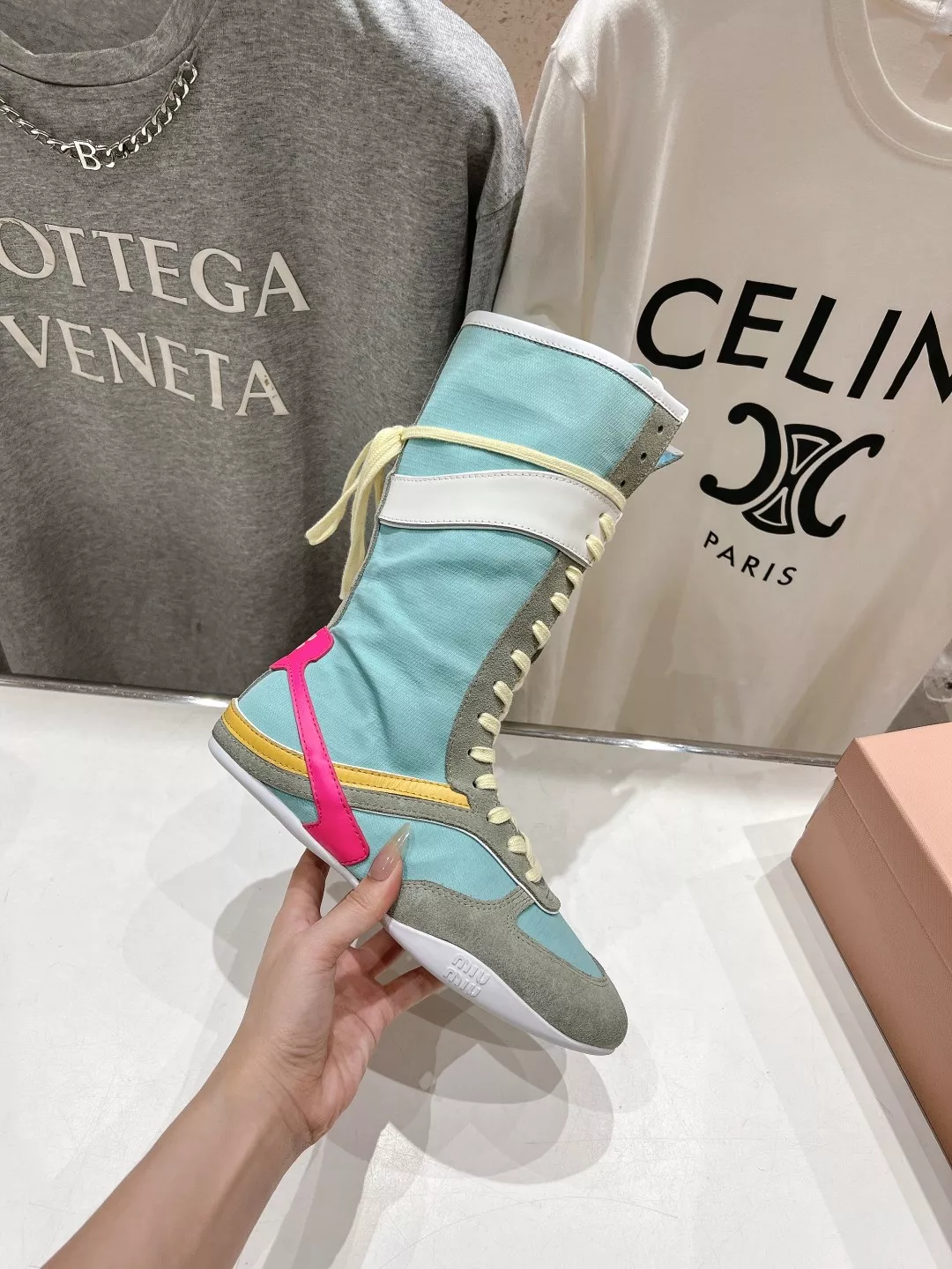 Trendsetting 1513 MIU MIU Boots For Women